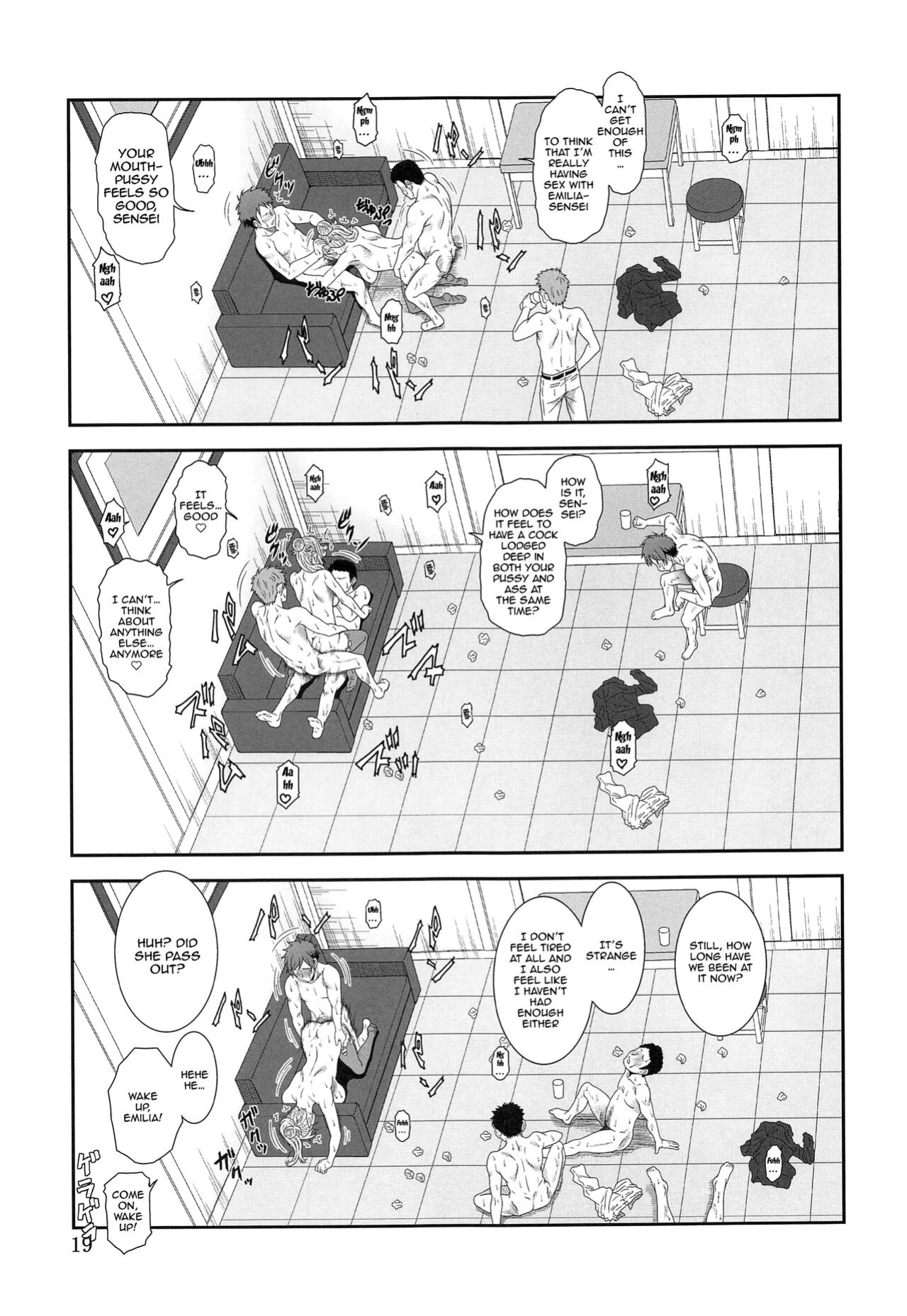 [Oretachi Misnon Ikka (Suhara Shiina)] Jijoujibaku no Gakuin Kyoushi | An Academy Teacher Caught In Her Own Trap (Maou Gakuin no Futekigousha)