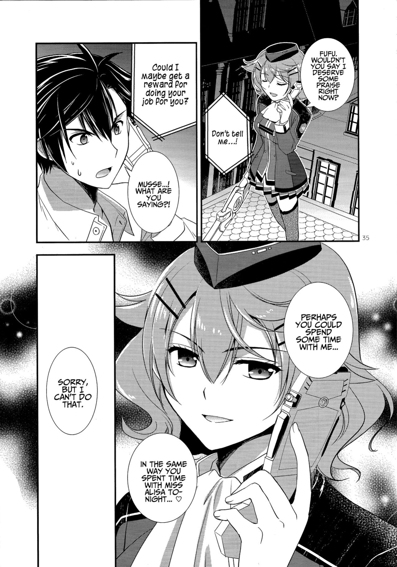(C94) [C.A.T (Morisaki Kurumi)] Party night (The Legend of Heroes: Trails of Cold Steel III) {Hennojin}