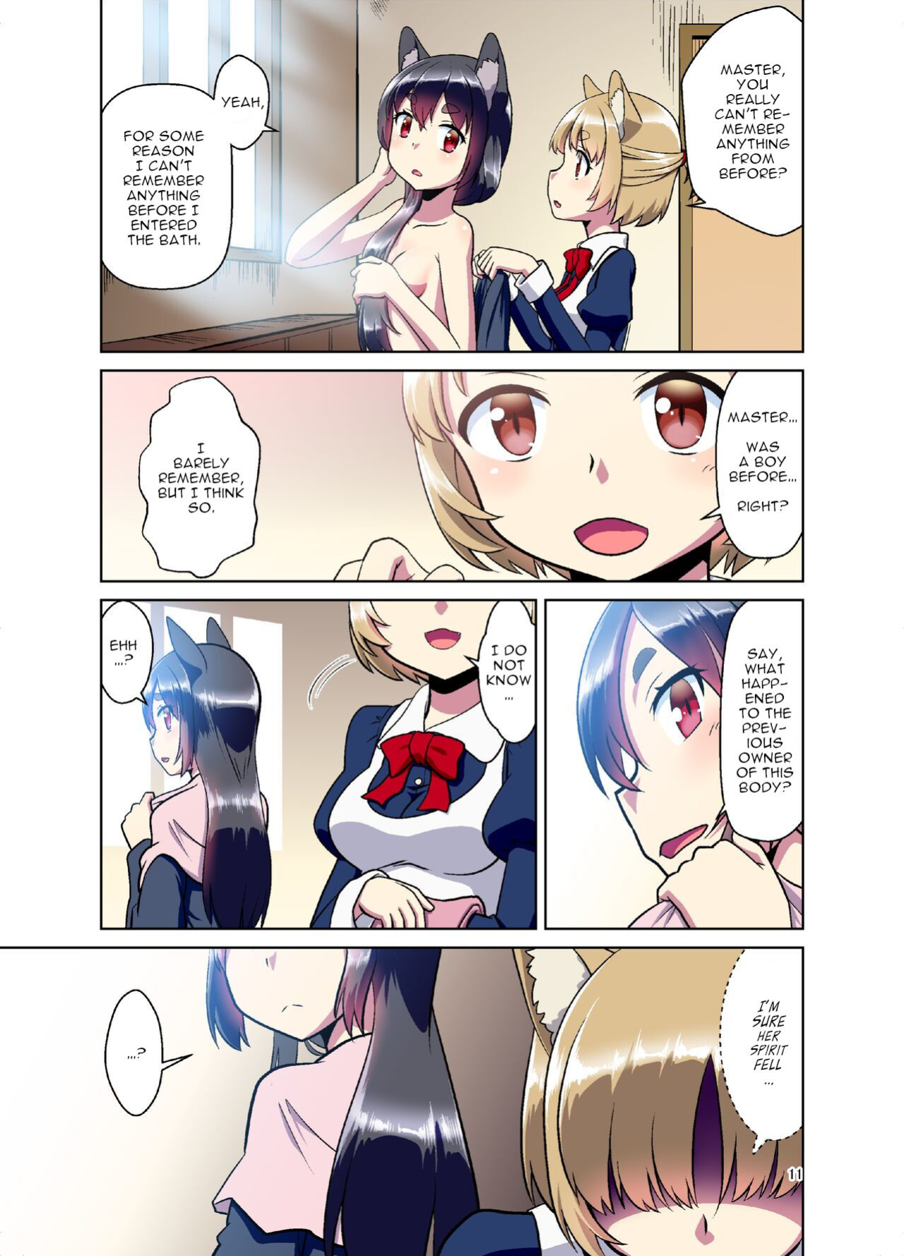 [Fumotonoya (Fumotono Mikoto)] Me ga Sametara Kemomimi Shoujo ni Natteita Ohanashi | A Story Where I Had Become a Girl With Animal Ears When I Opened My Eyes [LilyCatScans]