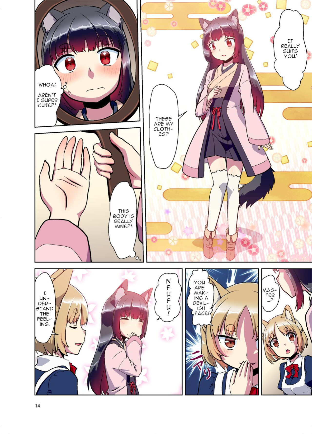 [Fumotonoya (Fumotono Mikoto)] Me ga Sametara Kemomimi Shoujo ni Natteita Ohanashi | A Story Where I Had Become a Girl With Animal Ears When I Opened My Eyes [LilyCatScans]