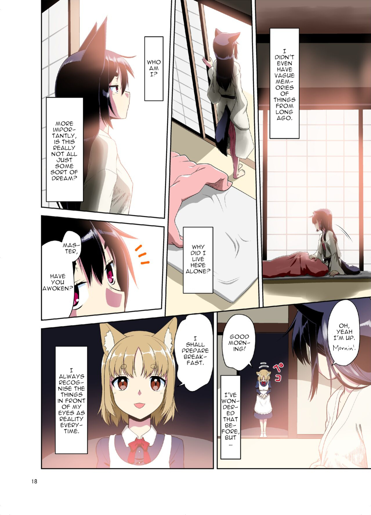 [Fumotonoya (Fumotono Mikoto)] Me ga Sametara Kemomimi Shoujo ni Natteita Ohanashi | A Story Where I Had Become a Girl With Animal Ears When I Opened My Eyes [LilyCatScans]