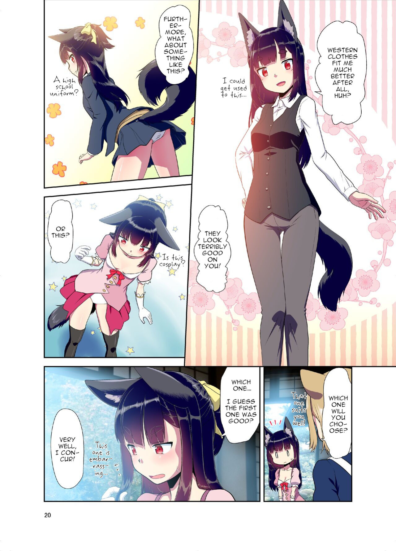 [Fumotonoya (Fumotono Mikoto)] Me ga Sametara Kemomimi Shoujo ni Natteita Ohanashi | A Story Where I Had Become a Girl With Animal Ears When I Opened My Eyes [LilyCatScans]