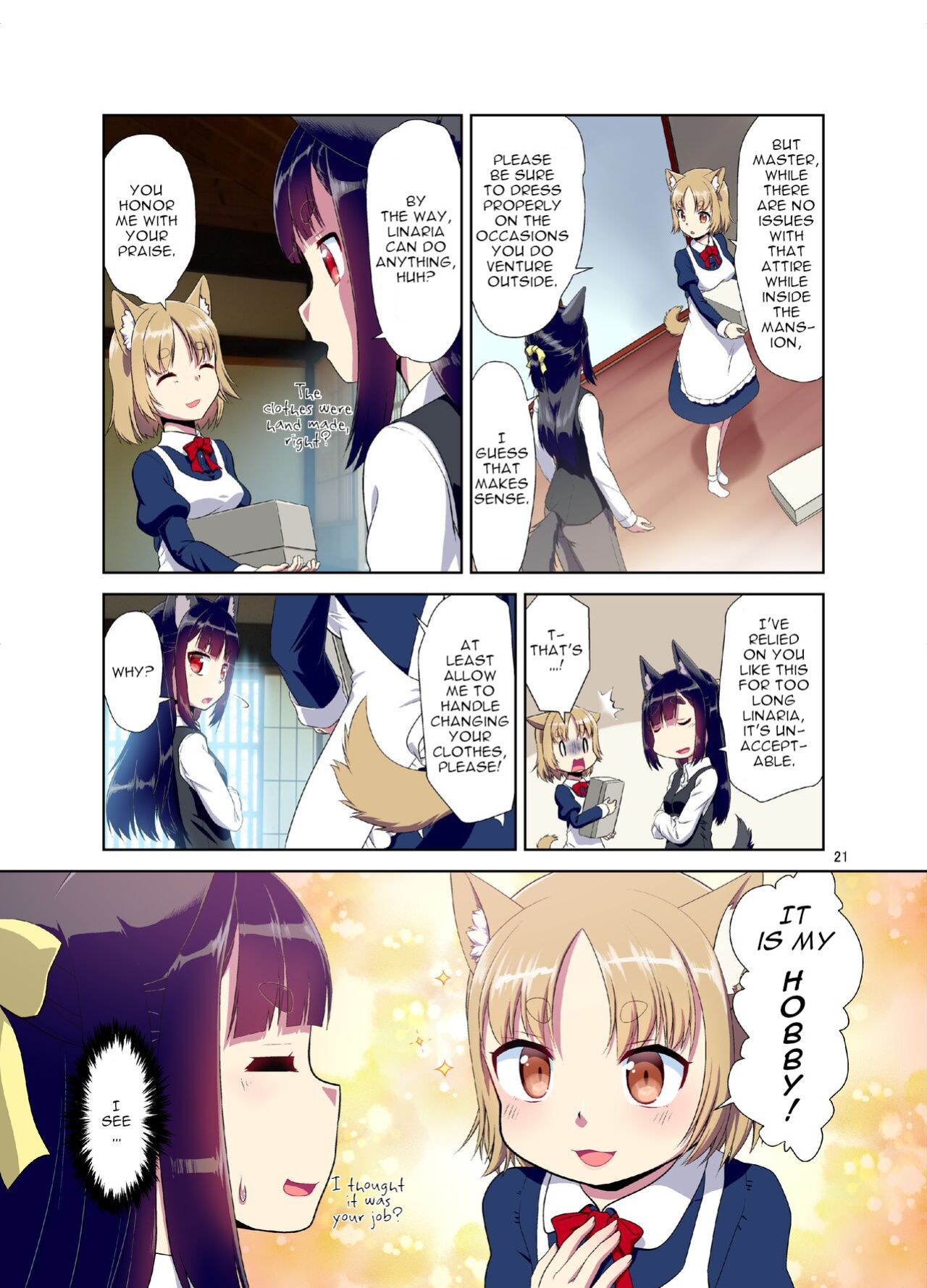 [Fumotonoya (Fumotono Mikoto)] Me ga Sametara Kemomimi Shoujo ni Natteita Ohanashi | A Story Where I Had Become a Girl With Animal Ears When I Opened My Eyes [LilyCatScans]