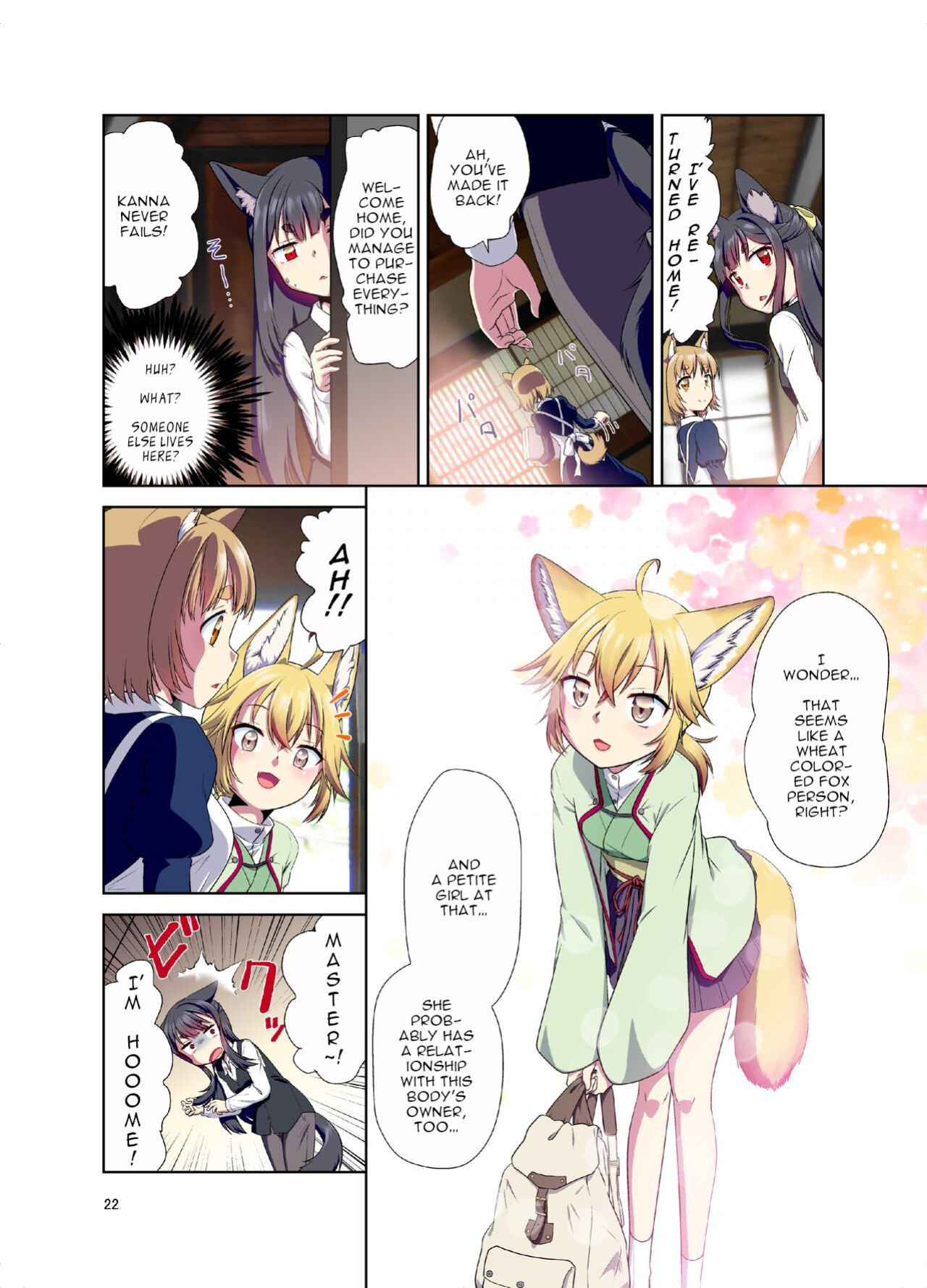 [Fumotonoya (Fumotono Mikoto)] Me ga Sametara Kemomimi Shoujo ni Natteita Ohanashi | A Story Where I Had Become a Girl With Animal Ears When I Opened My Eyes [LilyCatScans]