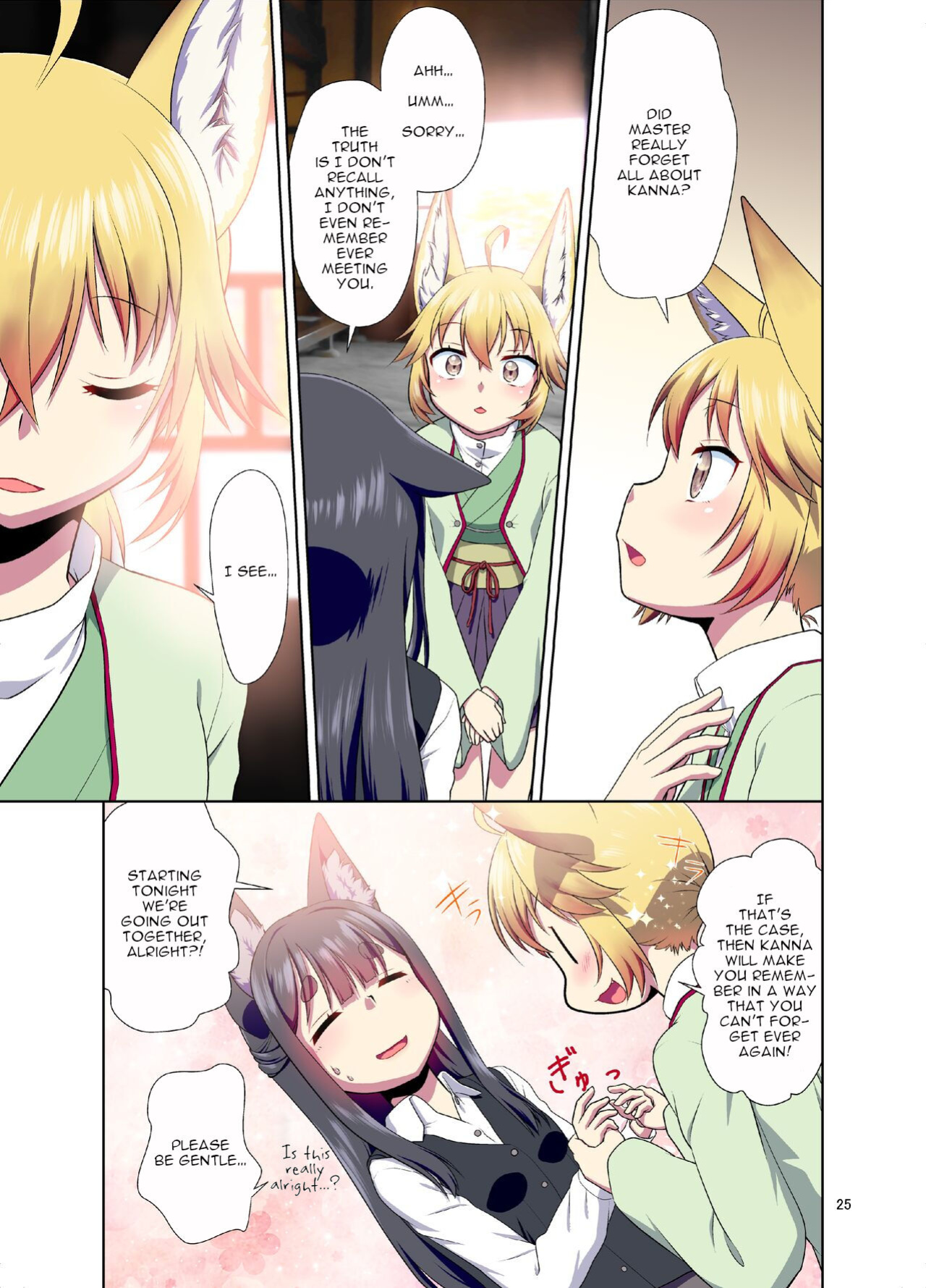 [Fumotonoya (Fumotono Mikoto)] Me ga Sametara Kemomimi Shoujo ni Natteita Ohanashi | A Story Where I Had Become a Girl With Animal Ears When I Opened My Eyes [LilyCatScans]
