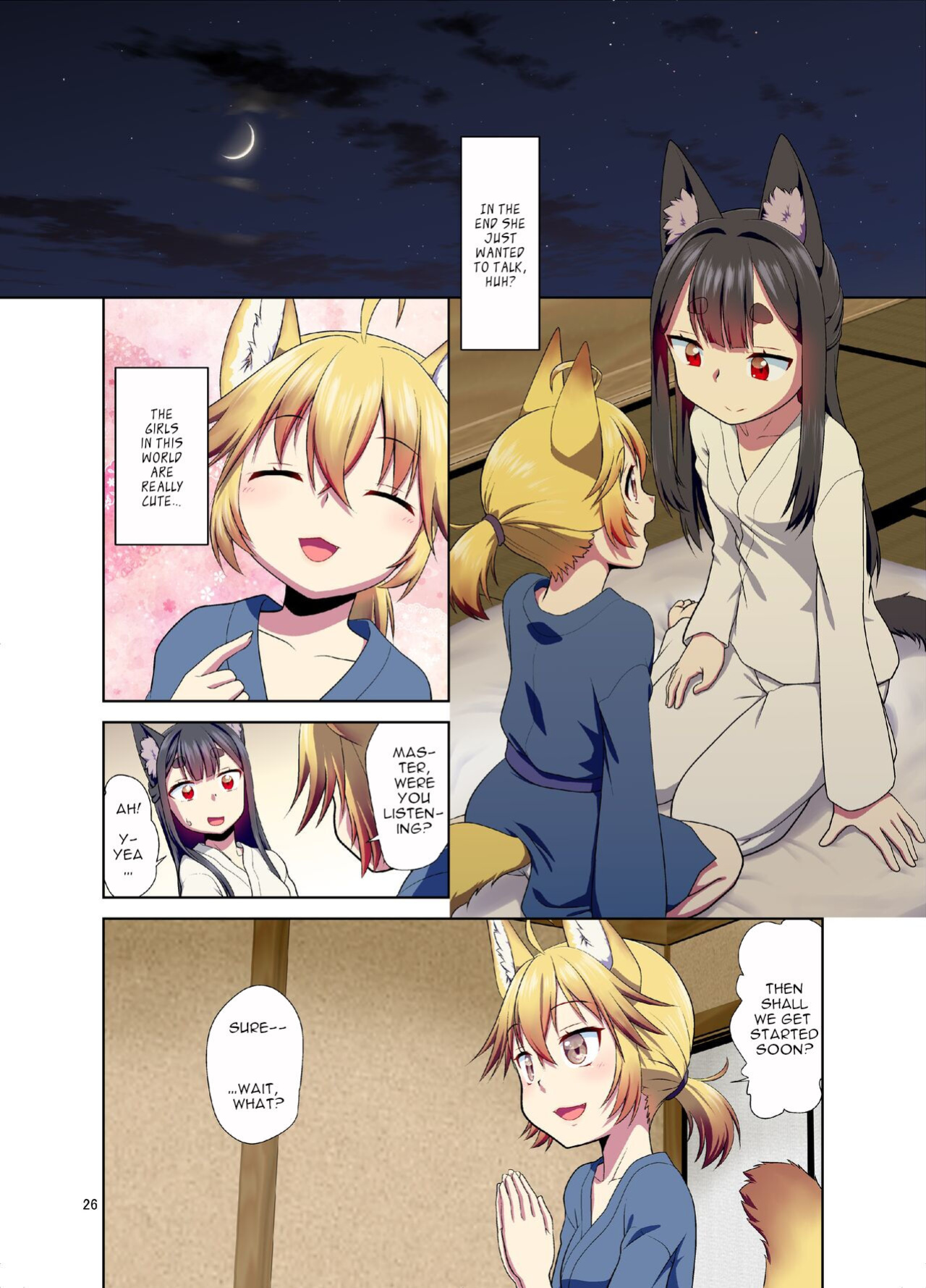[Fumotonoya (Fumotono Mikoto)] Me ga Sametara Kemomimi Shoujo ni Natteita Ohanashi | A Story Where I Had Become a Girl With Animal Ears When I Opened My Eyes [LilyCatScans]