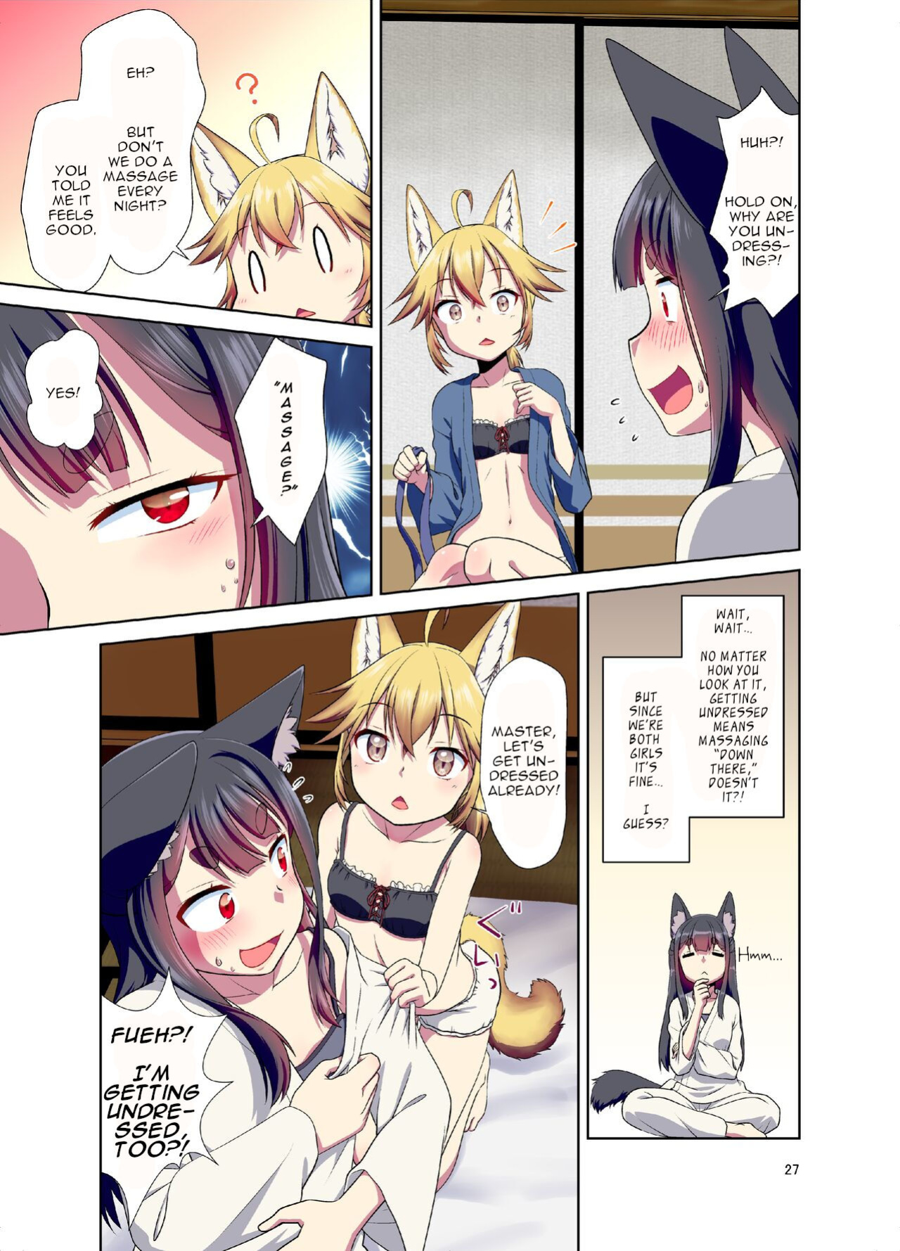 [Fumotonoya (Fumotono Mikoto)] Me ga Sametara Kemomimi Shoujo ni Natteita Ohanashi | A Story Where I Had Become a Girl With Animal Ears When I Opened My Eyes [LilyCatScans]