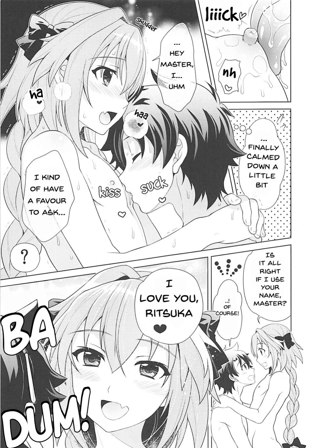 (COMIC1☆13) [Kanyou Shounen (URA)] Motto Kyou kara Boku wa Master no Koibito (Fate/Grand Order)