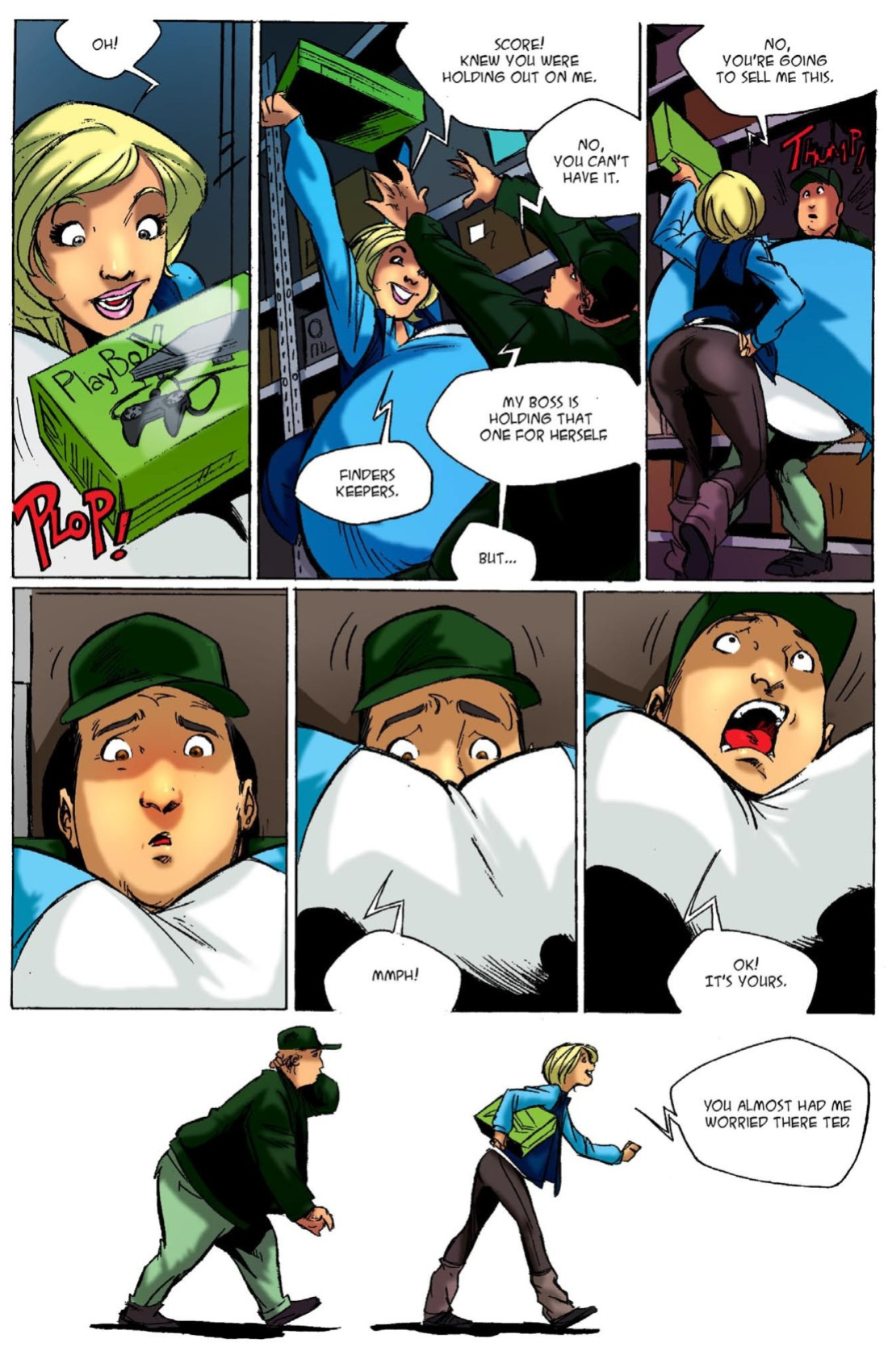 BotComics - Till she gets her way