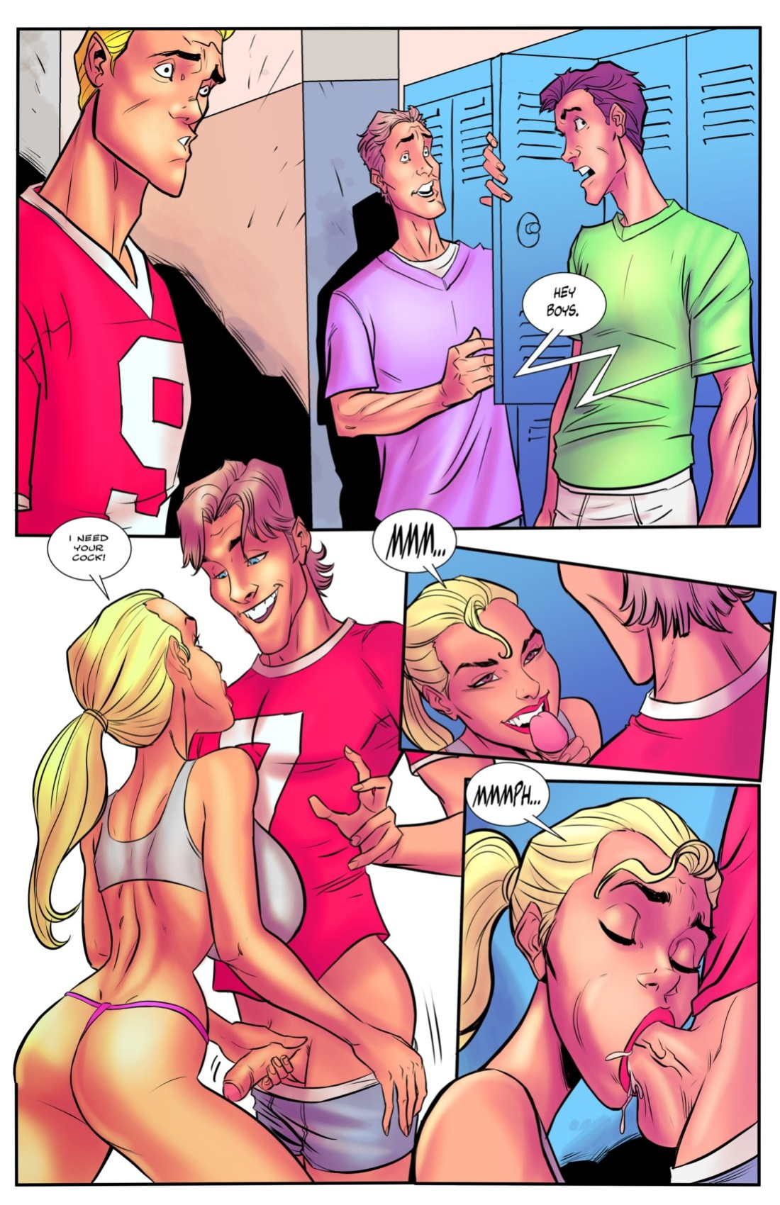 BotComics - Cheer Captain