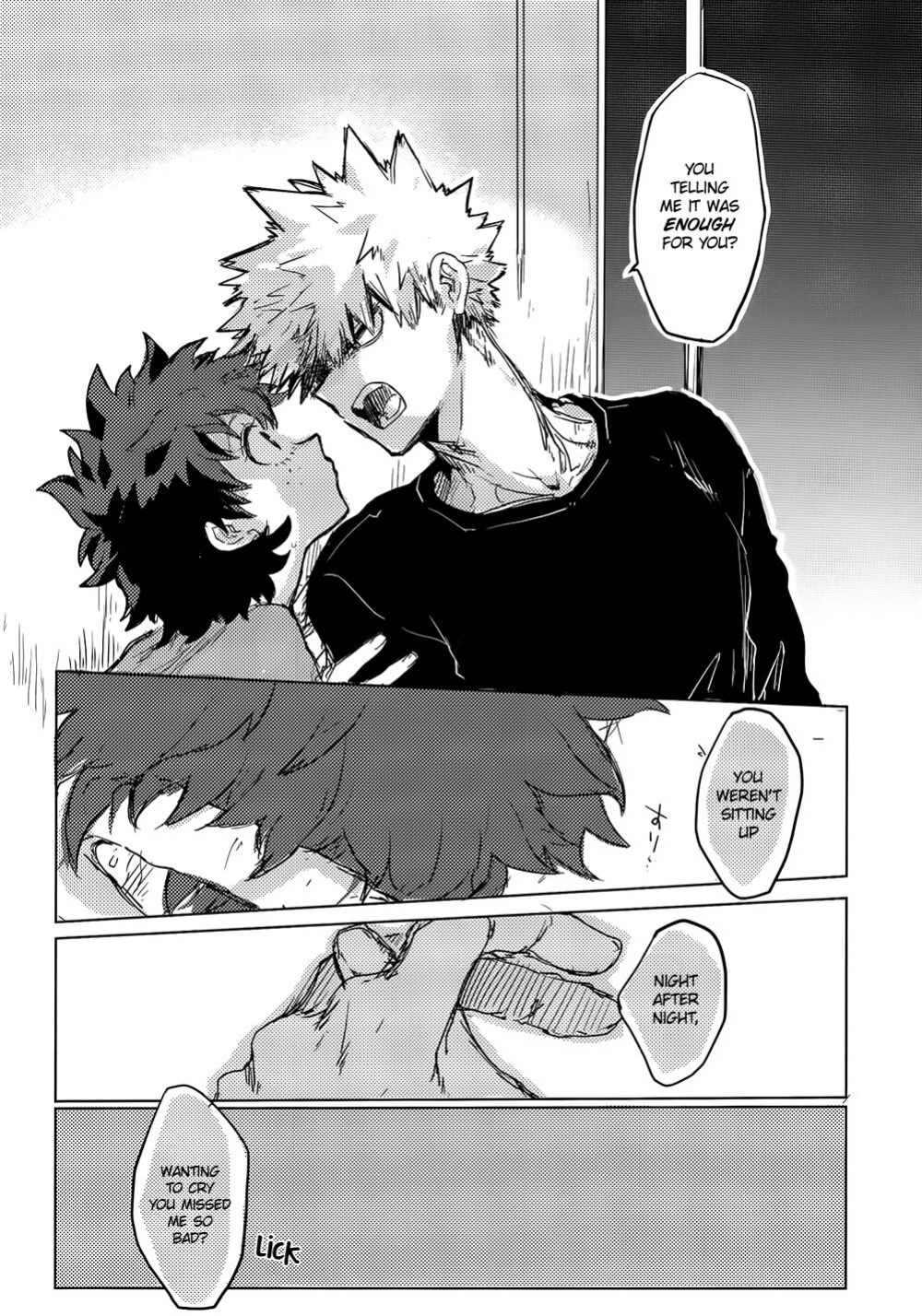 [Kokoro ga Oreteru (Oreta Syashin)] Yamashii Koto wa Nannimo/Absolutely Nothing to Hide (Boku no Hero Academia)english