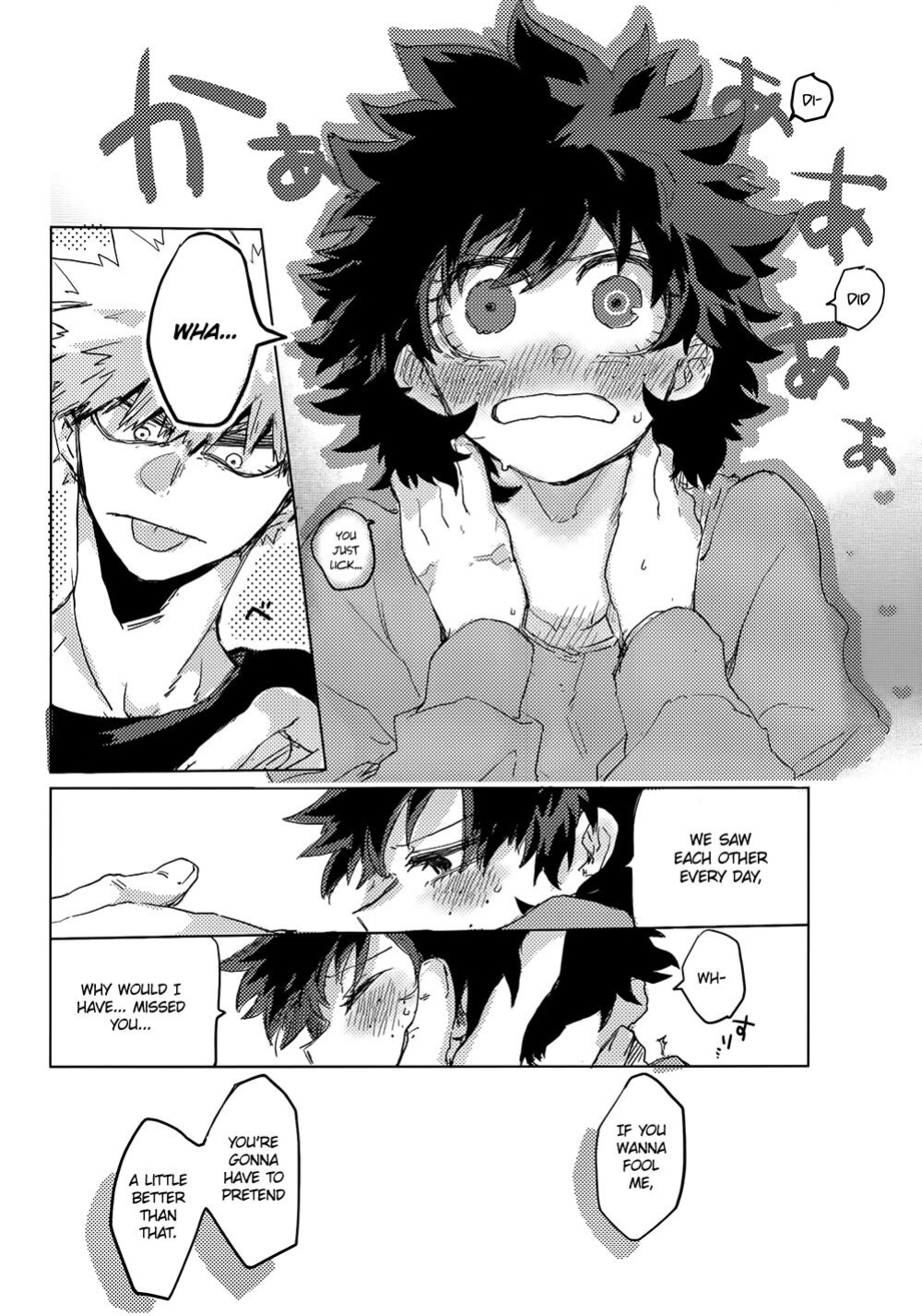 [Kokoro ga Oreteru (Oreta Syashin)] Yamashii Koto wa Nannimo/Absolutely Nothing to Hide (Boku no Hero Academia)english