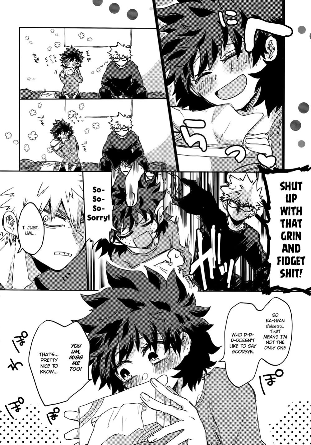 [Kokoro ga Oreteru (Oreta Syashin)] Yamashii Koto wa Nannimo/Absolutely Nothing to Hide (Boku no Hero Academia)english