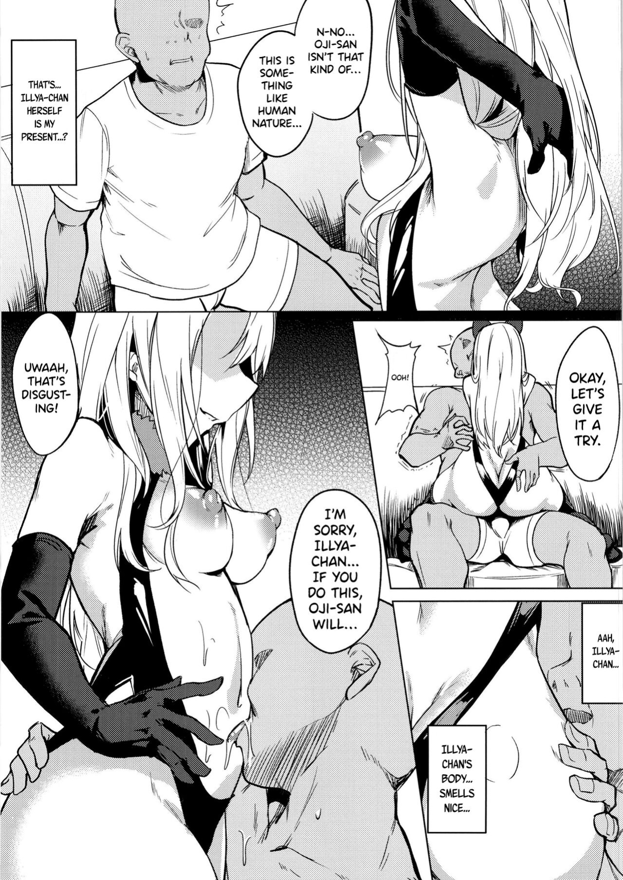 [Wisteria (Fuji-han)] Mesugaki Bitch na Illya-chan to Asobo (Fate/Grand Order) [DKKMD Translations]