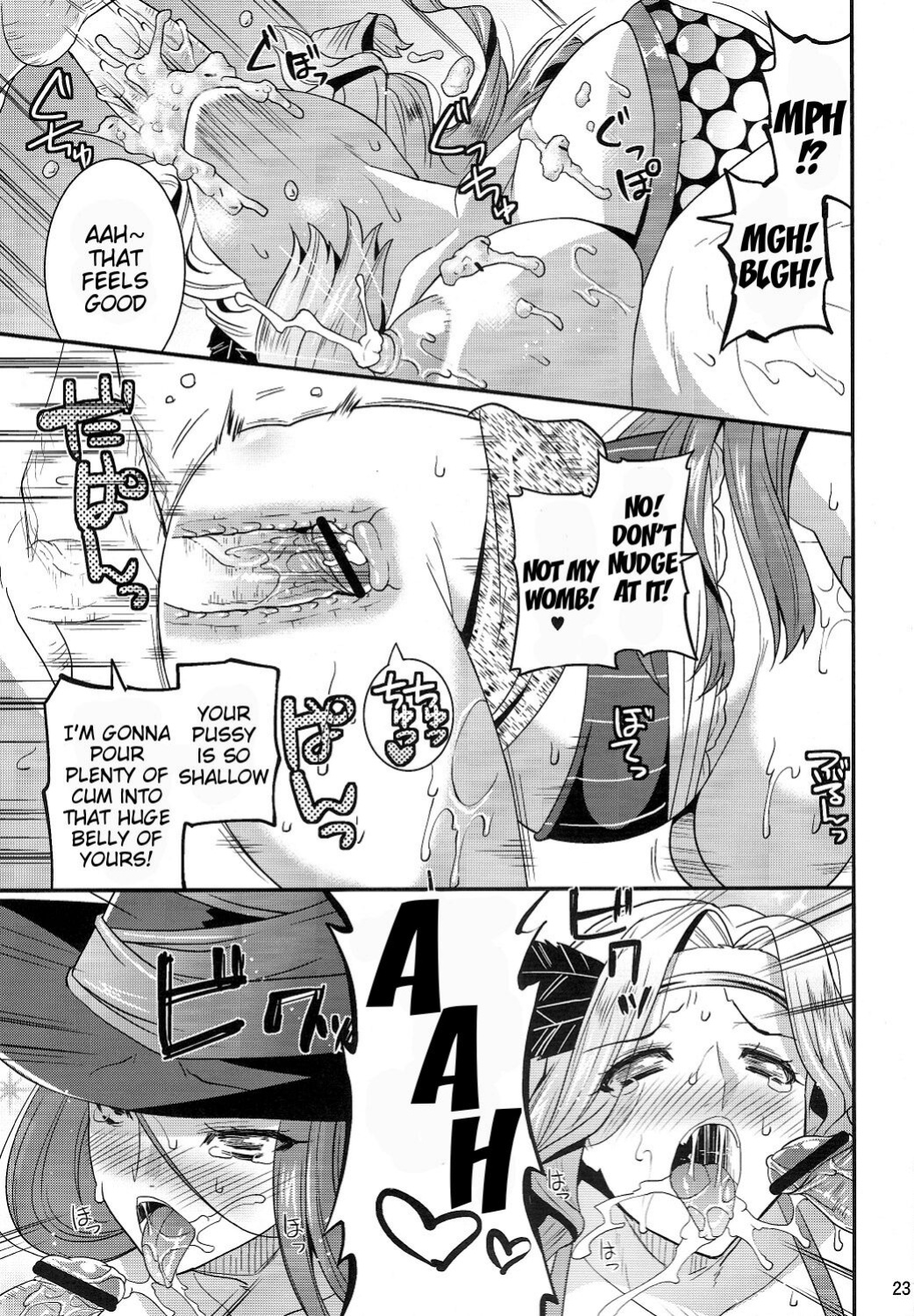 (C84) [gos to vi (Utamaro)] Boukensha no Fuuzoku Jijou | The Adventurer's Circumstances For Prostitution (Dragon's Crown)