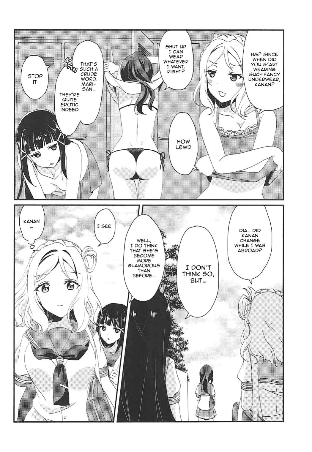 (C92) [Fukurou no Yuubinya-san (Ueto Seri)] Soujuku DREAMER | Premature DREAMER (Love Live! Sunshine!!)