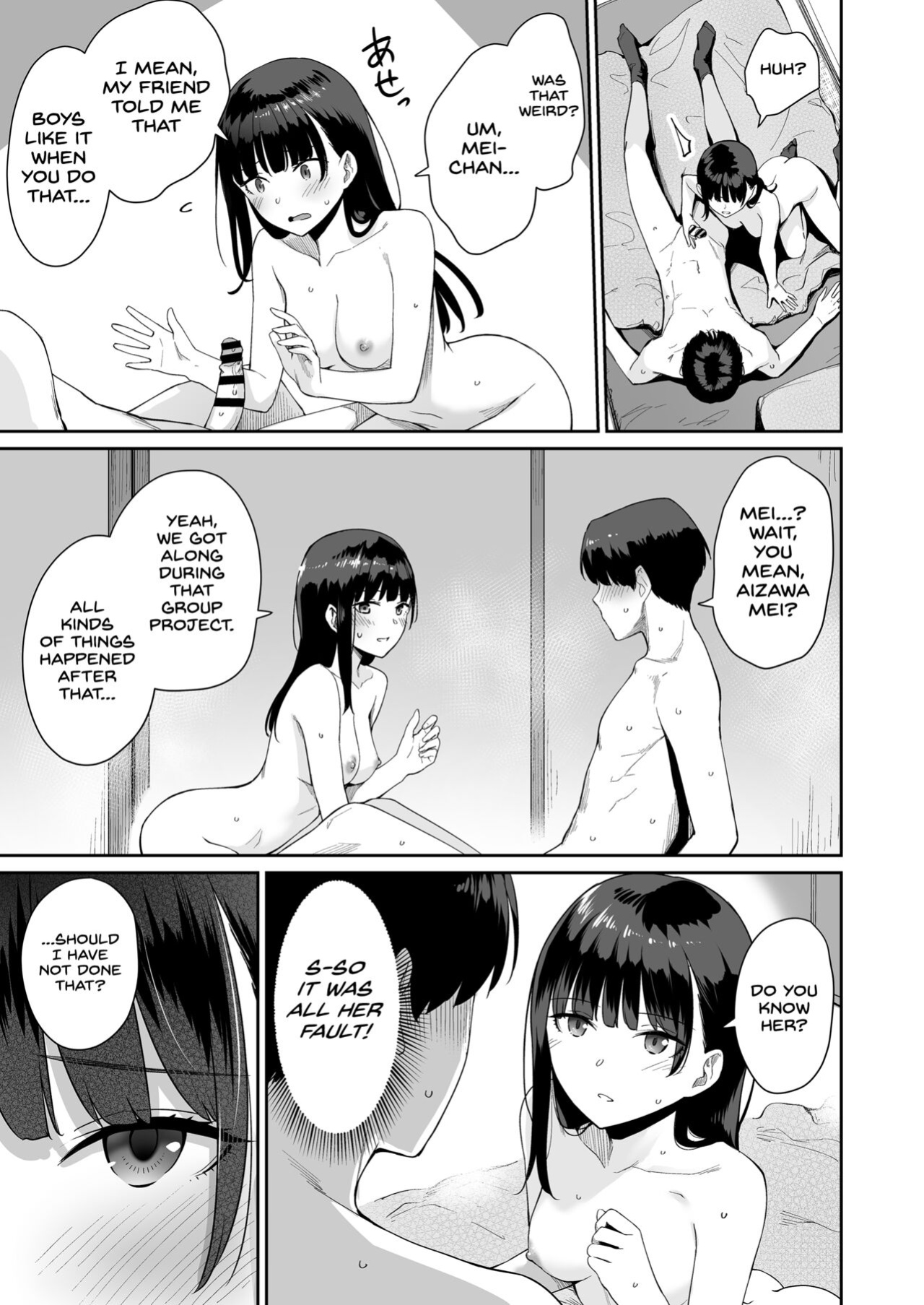 [Misaki (Benimura Karu)] Boku dake ga Sex Dekinai Ie Ha Mei Before Asahi After {Hennojin}