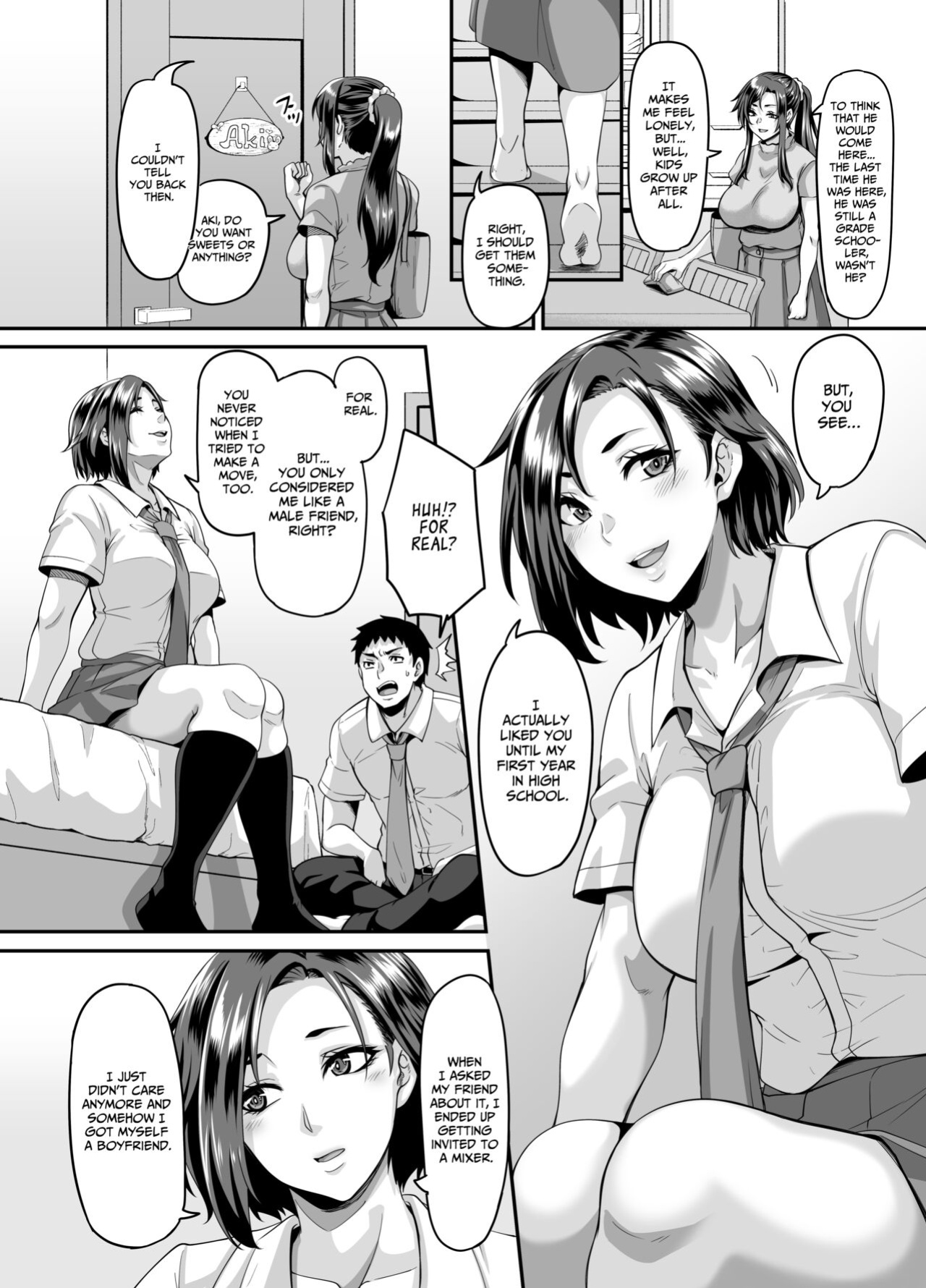 [Tiramisu Tart (Kazuhiro)] Sukebe na Musume no Otoshikata Dosukebe na Oba-san ga Shikonde Ageru | A slutty old lady will tell how to make her slutty daughter fall for you [Project Valvrein]