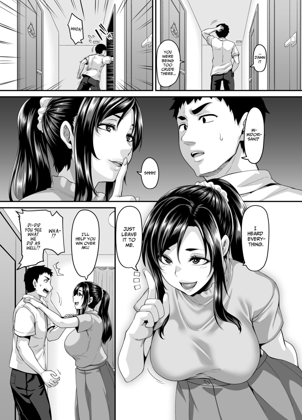 [Tiramisu Tart (Kazuhiro)] Sukebe na Musume no Otoshikata Dosukebe na Oba-san ga Shikonde Ageru | A slutty old lady will tell how to make her slutty daughter fall for you [Project Valvrein]
