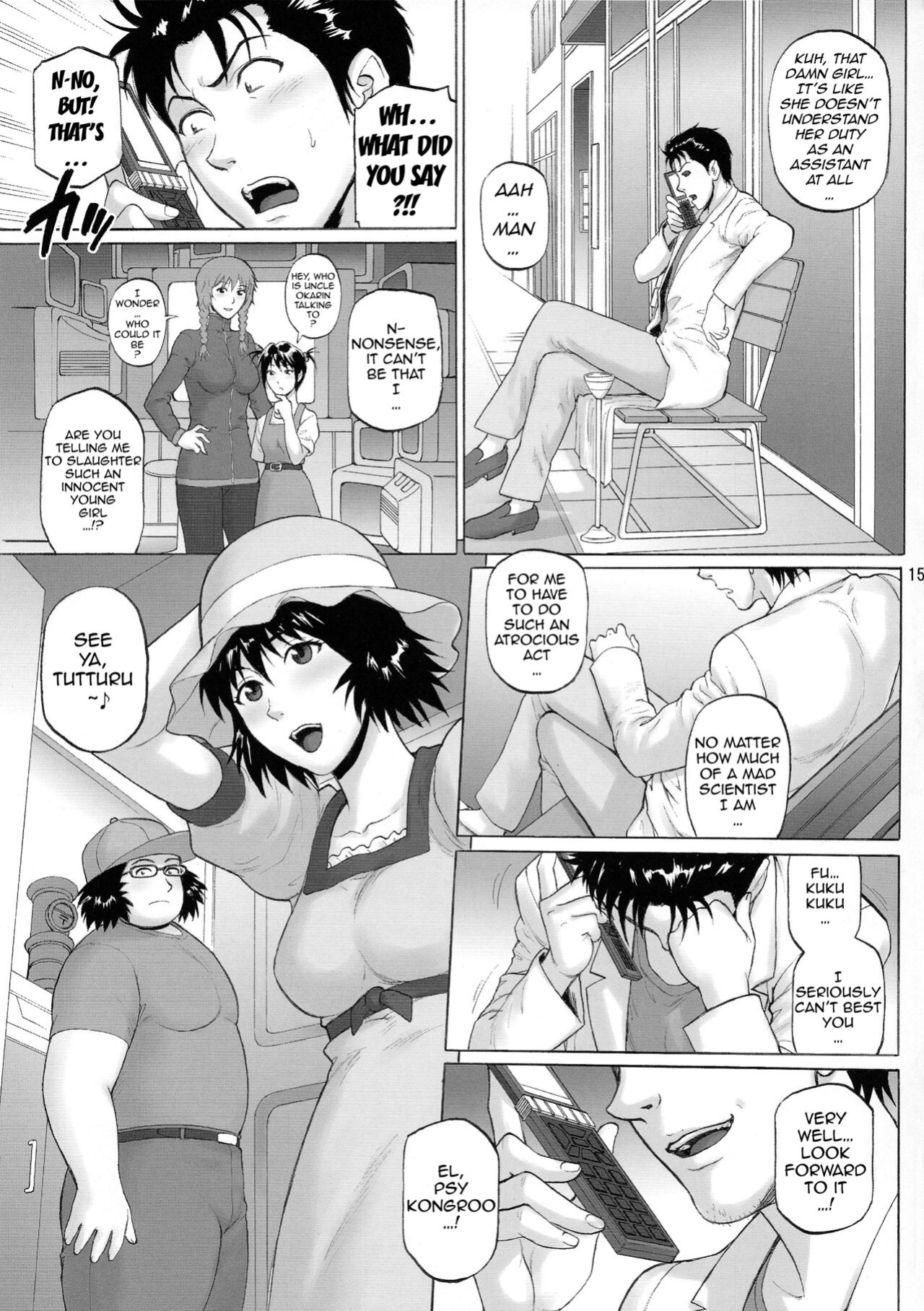 (C85) [Bakuretsu Fuusen (Denkichi)] Kyousha Initsu no Homeostasis | Lewd Luxury of Homeostasis (Steins;Gate)