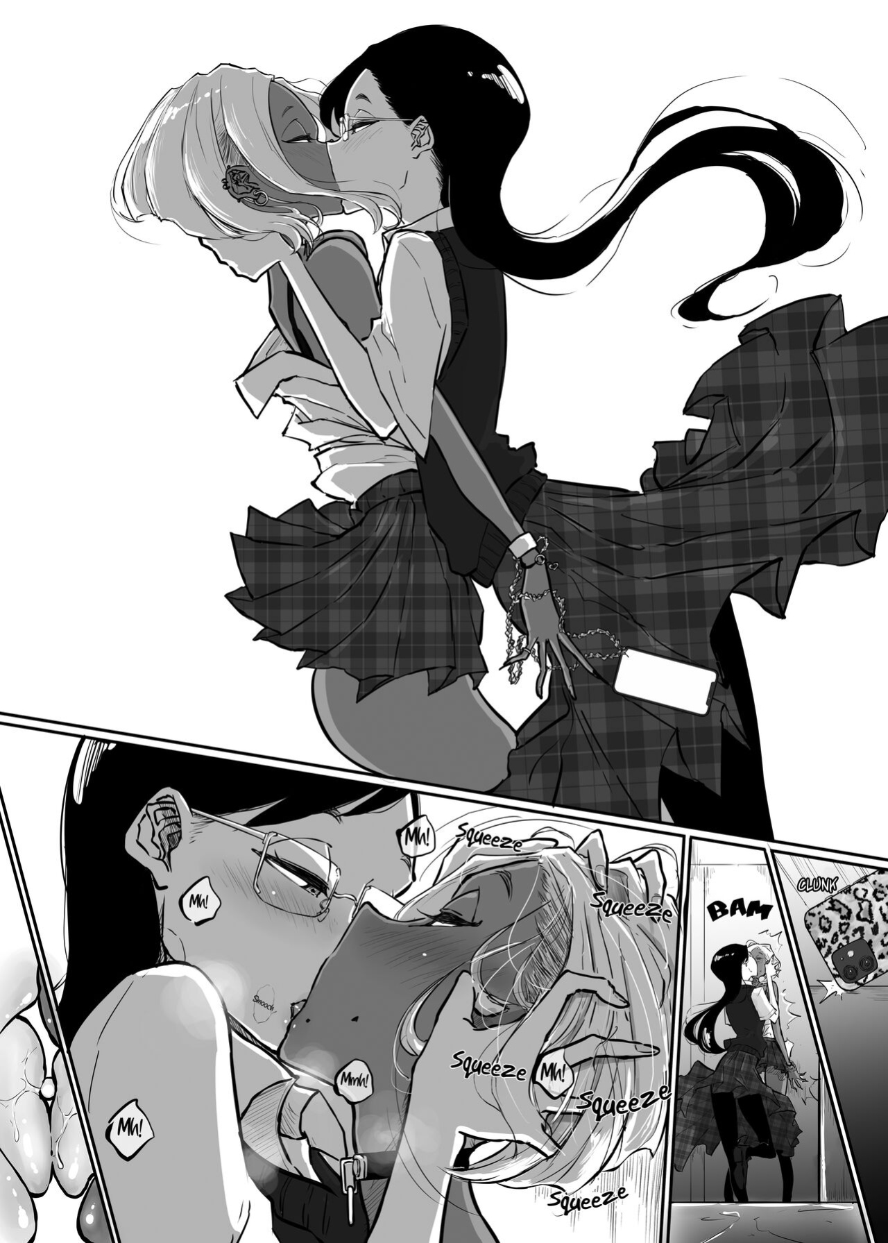[Sky Dogma (Pandacorya)] Sparta Sensei ga Oshiego no Bitch Gal ni Ecchi na Koto Sareru Hanashi 3 | The Story of a Strict Teacher Who Got Fucked by Her Gyaru Bitch Student #3 [YuriYaku]