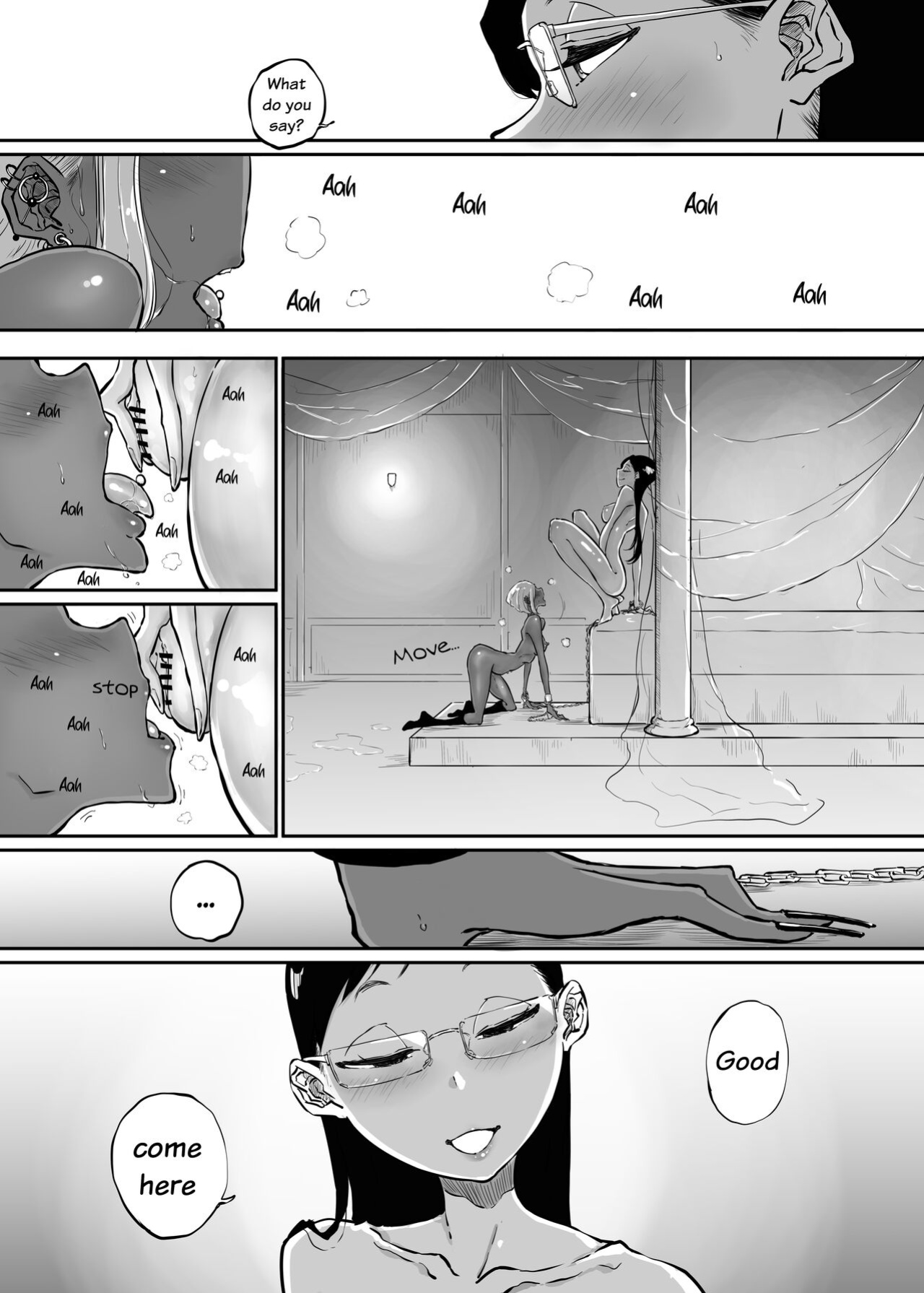 [Sky Dogma (Pandacorya)] Sparta Sensei ga Oshiego no Bitch Gal ni Ecchi na Koto Sareru Hanashi 3 | The Story of a Strict Teacher Who Got Fucked by Her Gyaru Bitch Student #3 [YuriYaku]