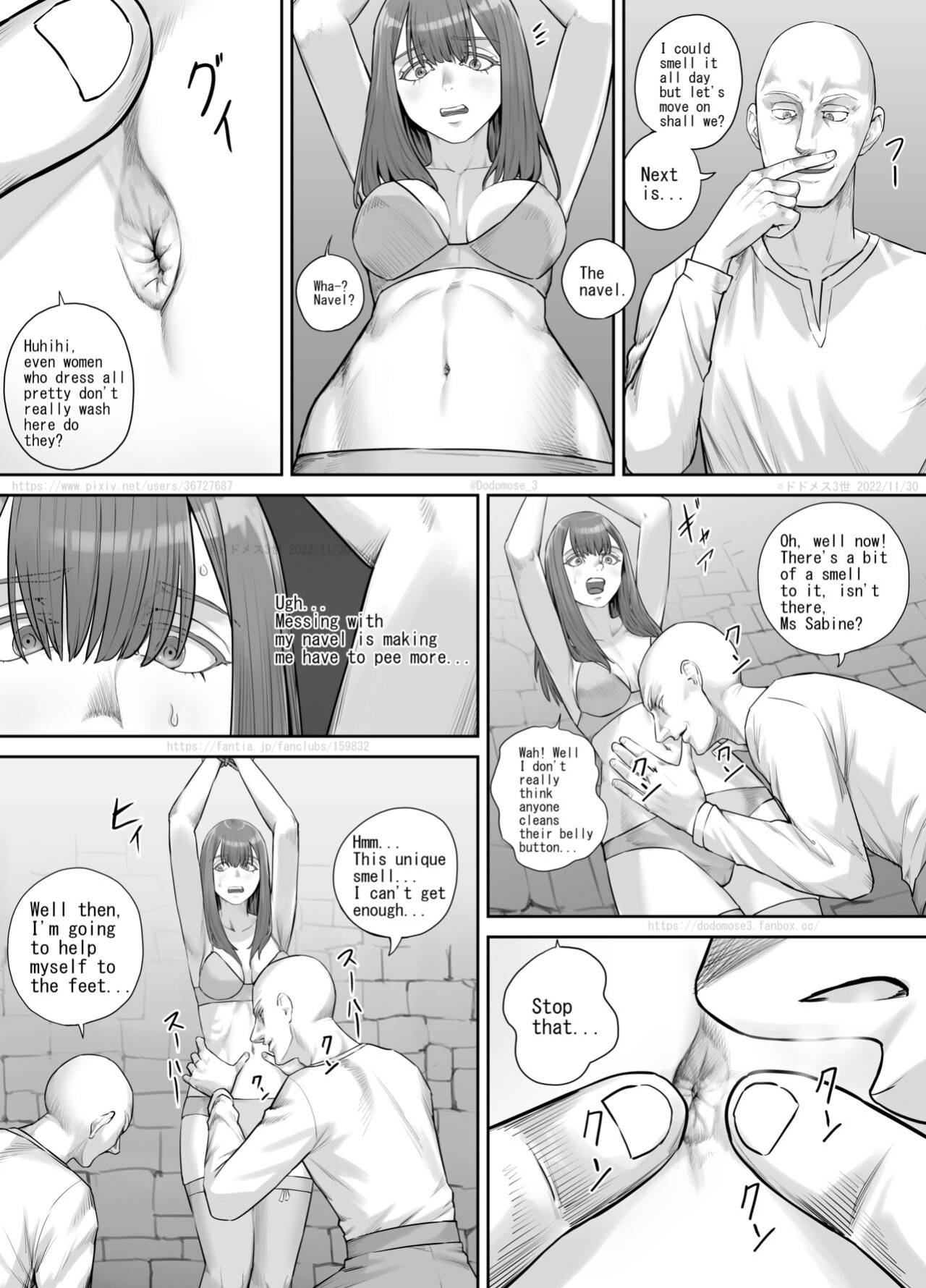 [DODOMESU3SEI] 変態に攫われた女性の話（English Version） (Pixiv Fanbox)