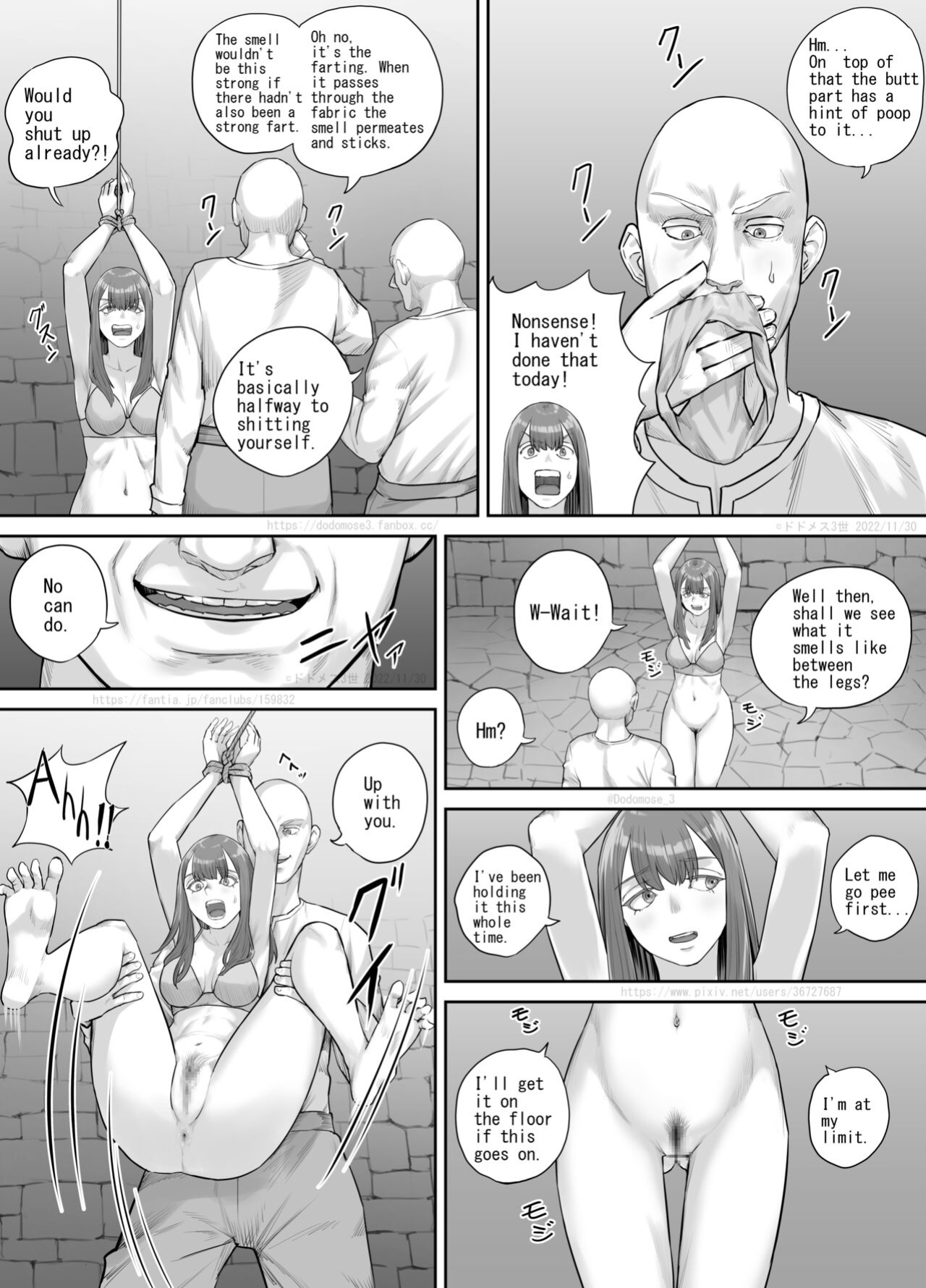 [DODOMESU3SEI] 変態に攫われた女性の話（English Version） (Pixiv Fanbox)