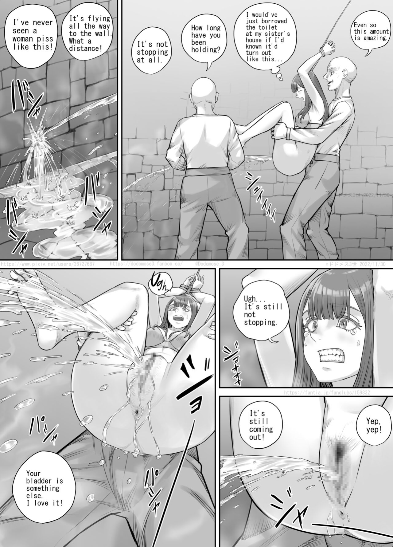[DODOMESU3SEI] 変態に攫われた女性の話（English Version） (Pixiv Fanbox)