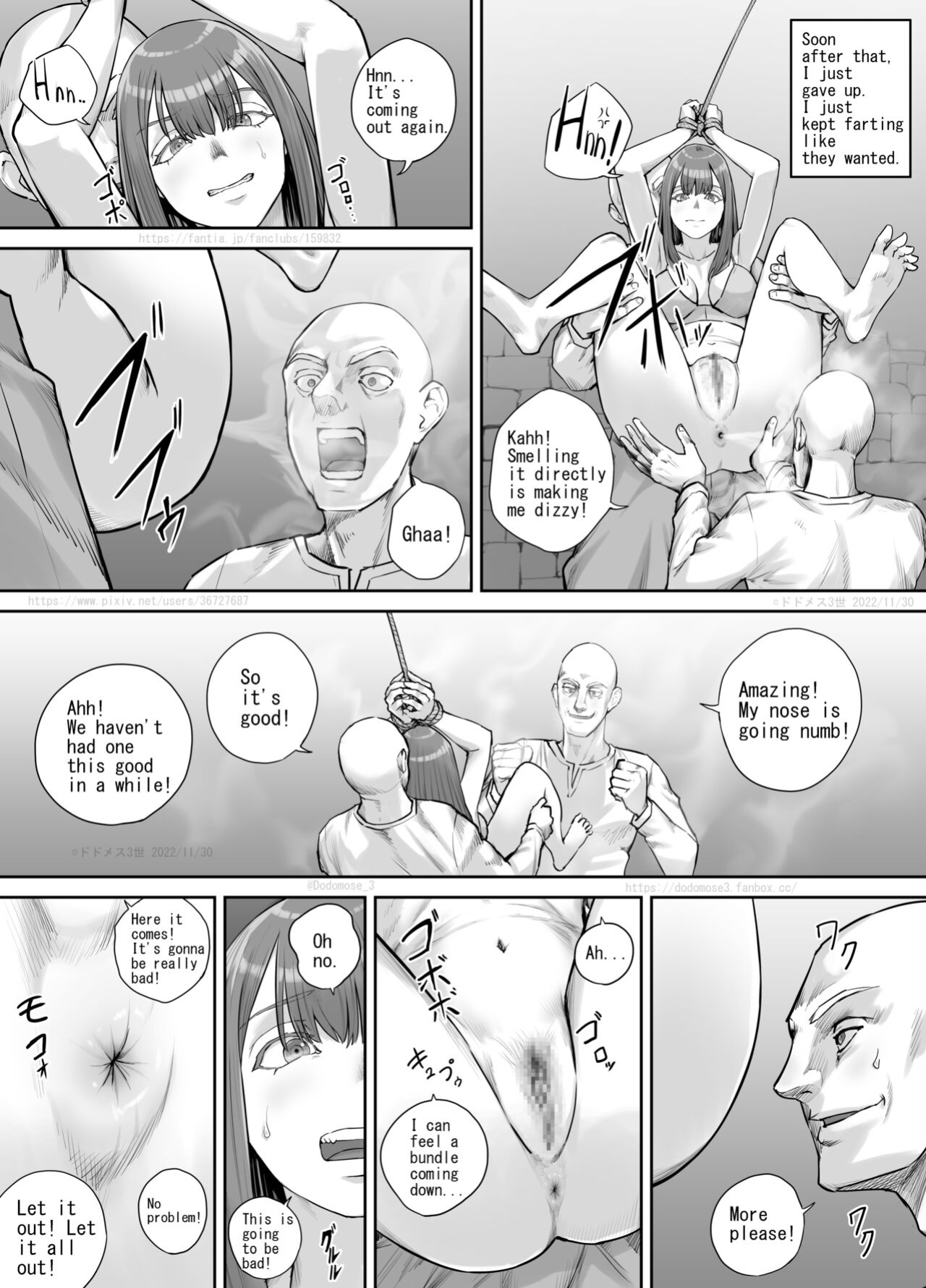 [DODOMESU3SEI] 変態に攫われた女性の話（English Version） (Pixiv Fanbox)