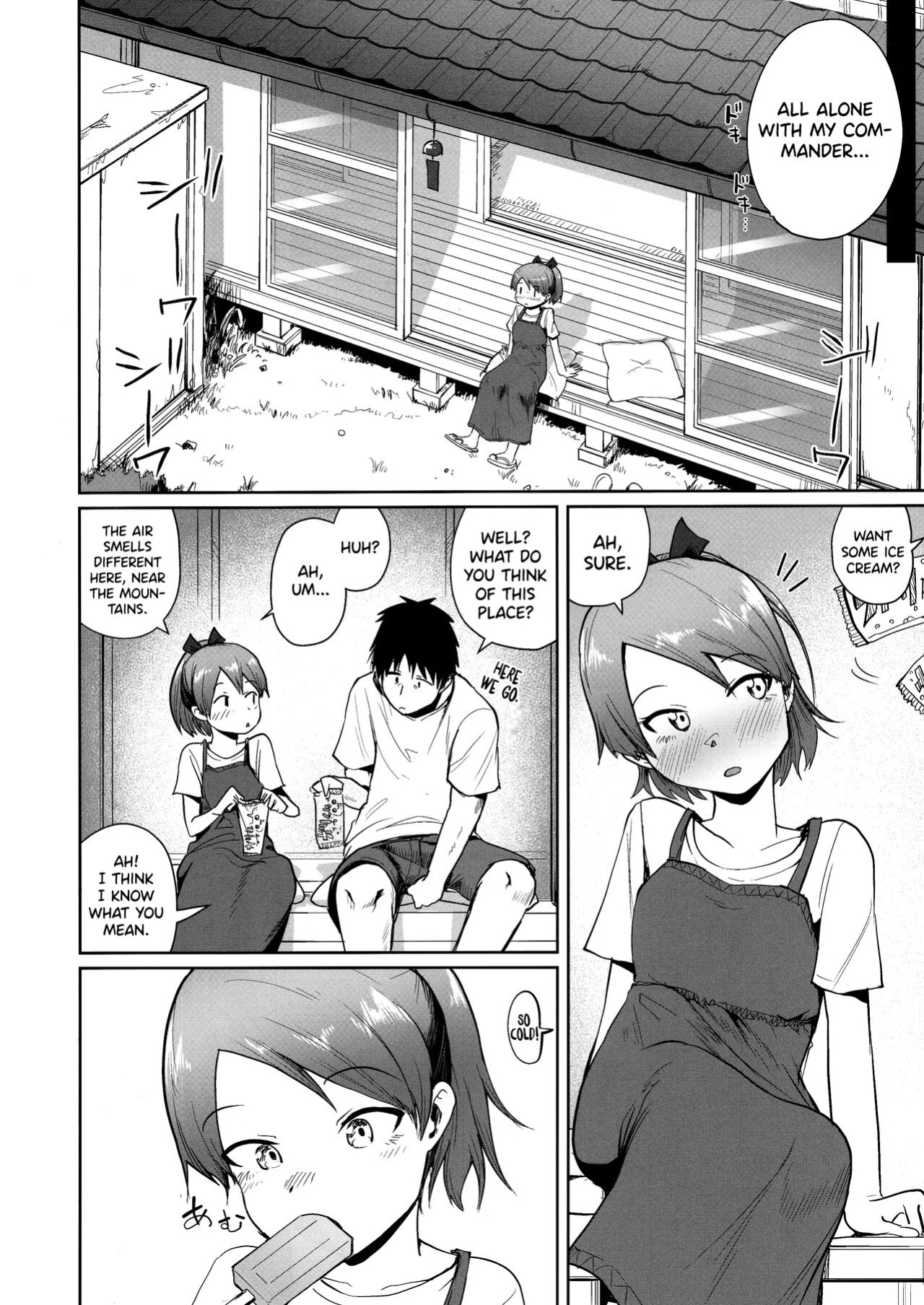 (Kobe Kawasaki Zousen Collection 8) [Owakari Itadaketa darou ka (Umiyamasoze)] Shikinami Summer Vacation (Kantai Collection -KanColle-)