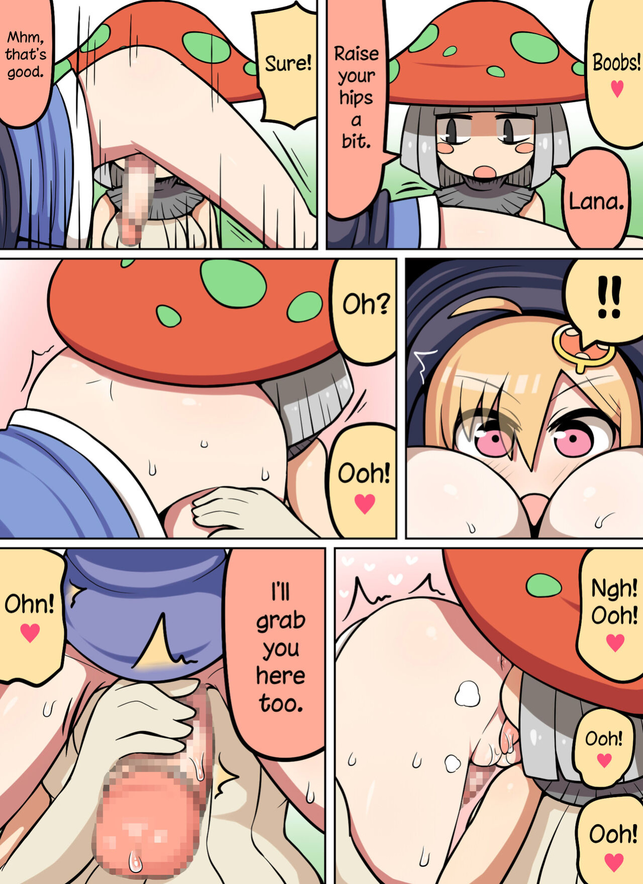 [Nanairo Shichihenge (Lantana)] Kinoko tabetara nanka haeta! [mysterymeat3]