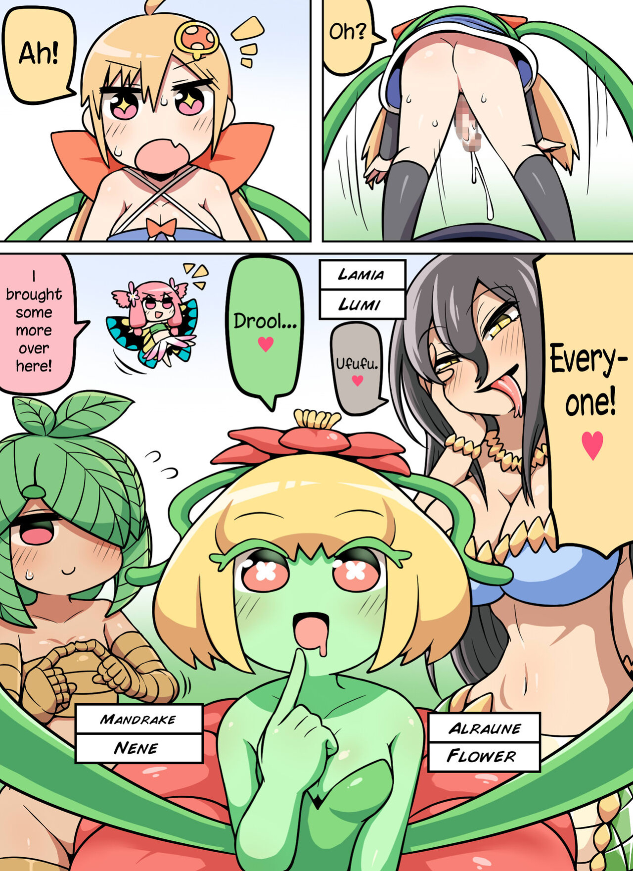 [Nanairo Shichihenge (Lantana)] Kinoko tabetara nanka haeta! [mysterymeat3]
