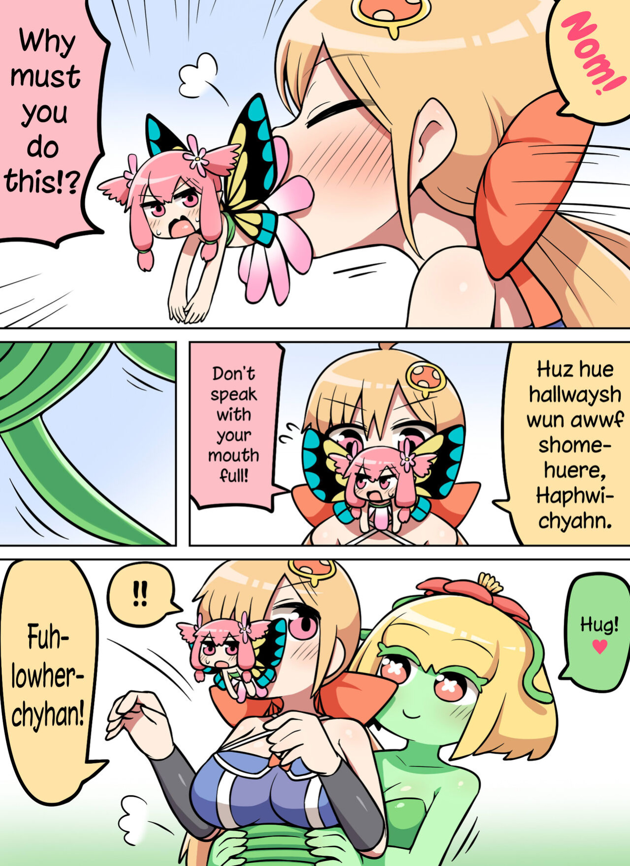 [Nanairo Shichihenge (Lantana)] Kinoko tabetara nanka haeta! [mysterymeat3]