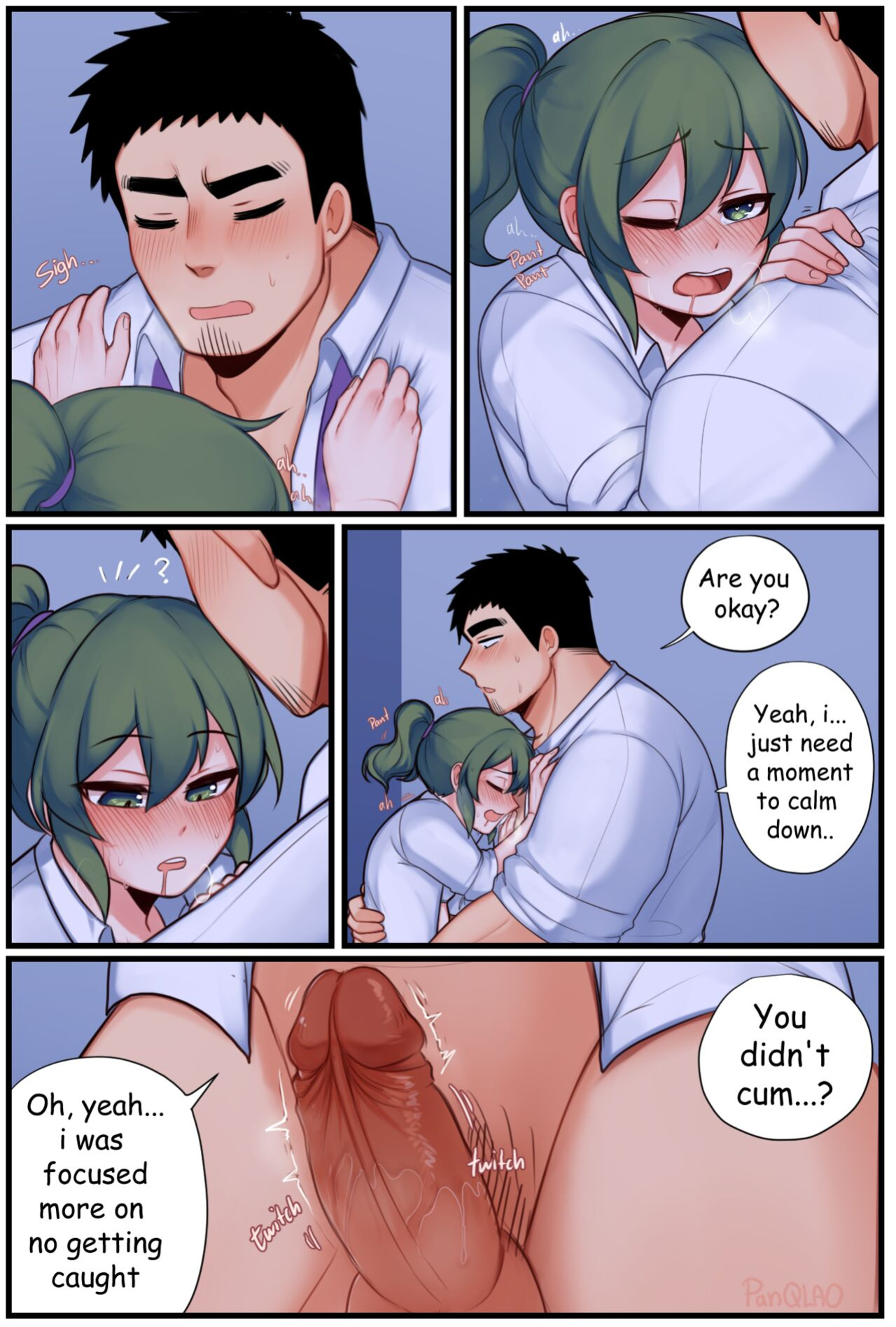[PanQLAO] Night at the Office (My Senpai is Annoying! | Senpai ga Uzai Kouhai no Hanashi)