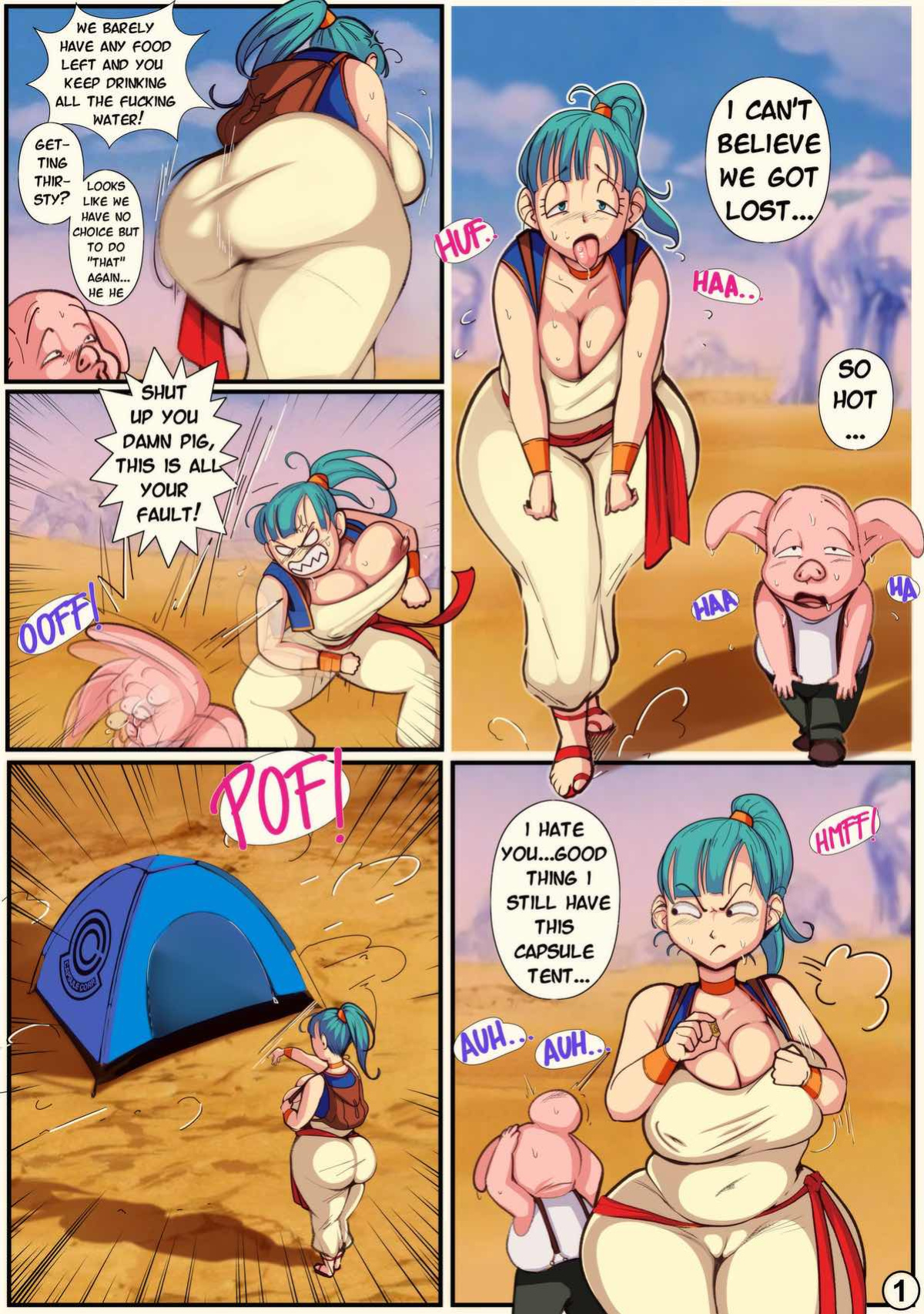 [BitterCream] Young Bulma X Oolong