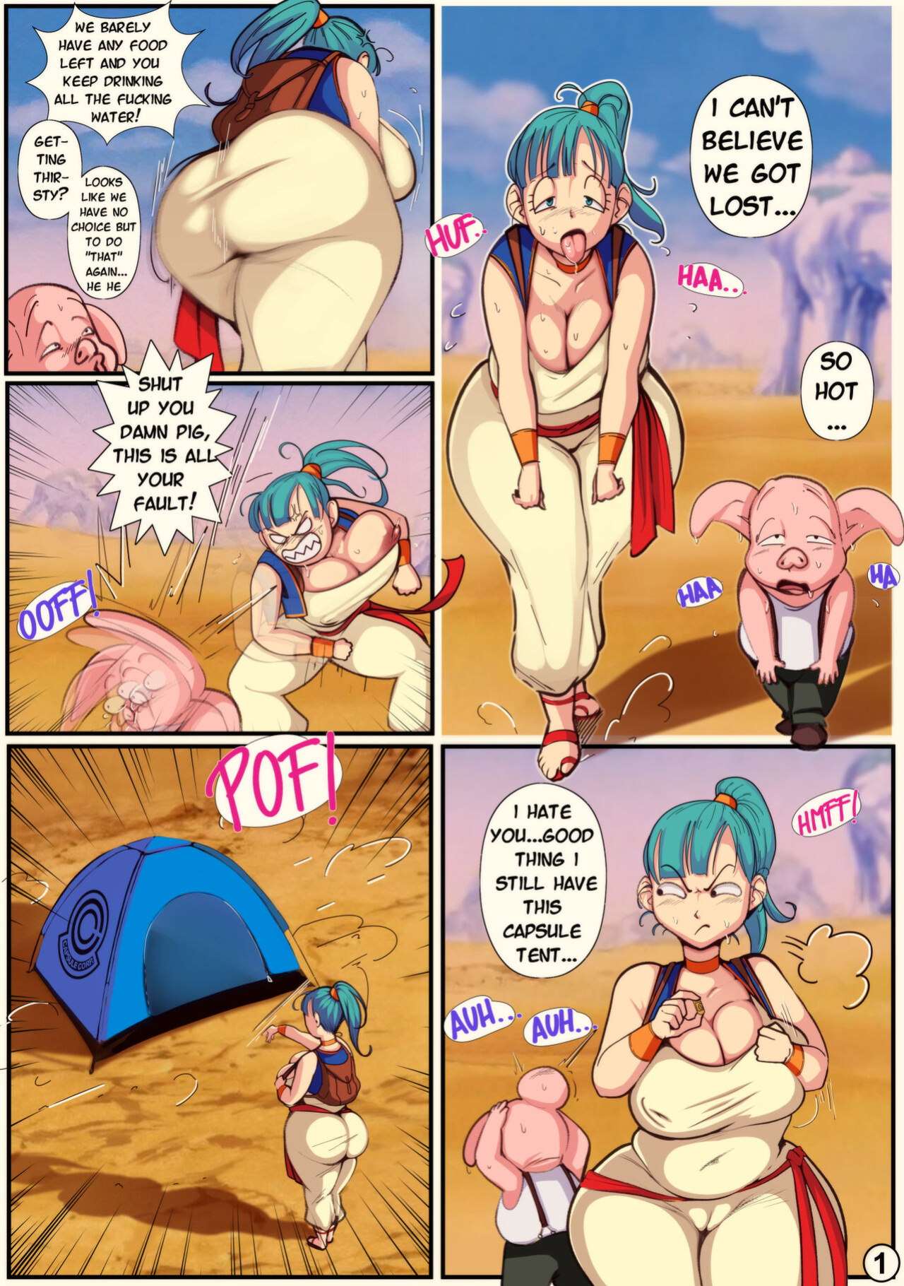 [BitterCream] Young Bulma X Oolong