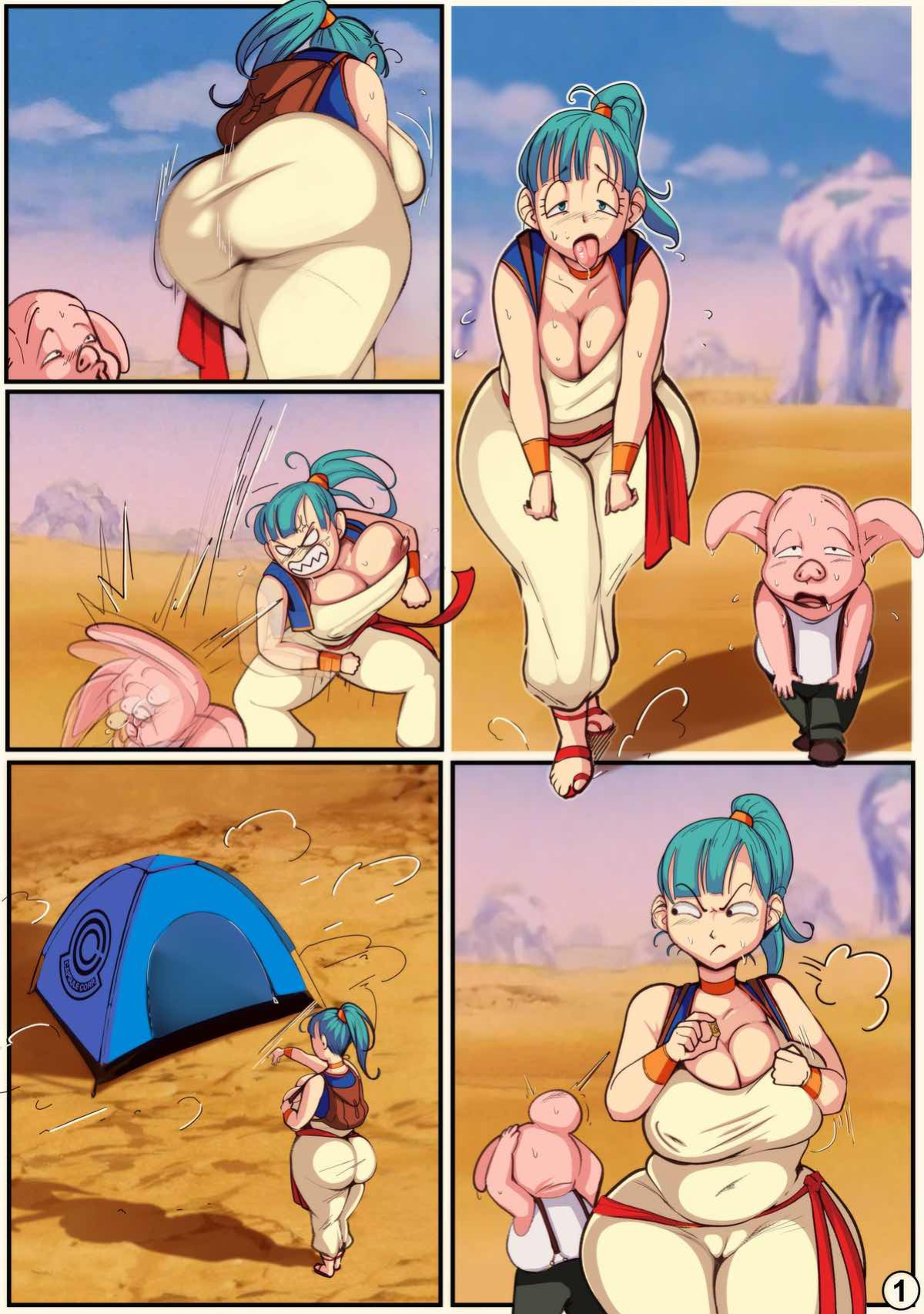 [BitterCream] Young Bulma X Oolong