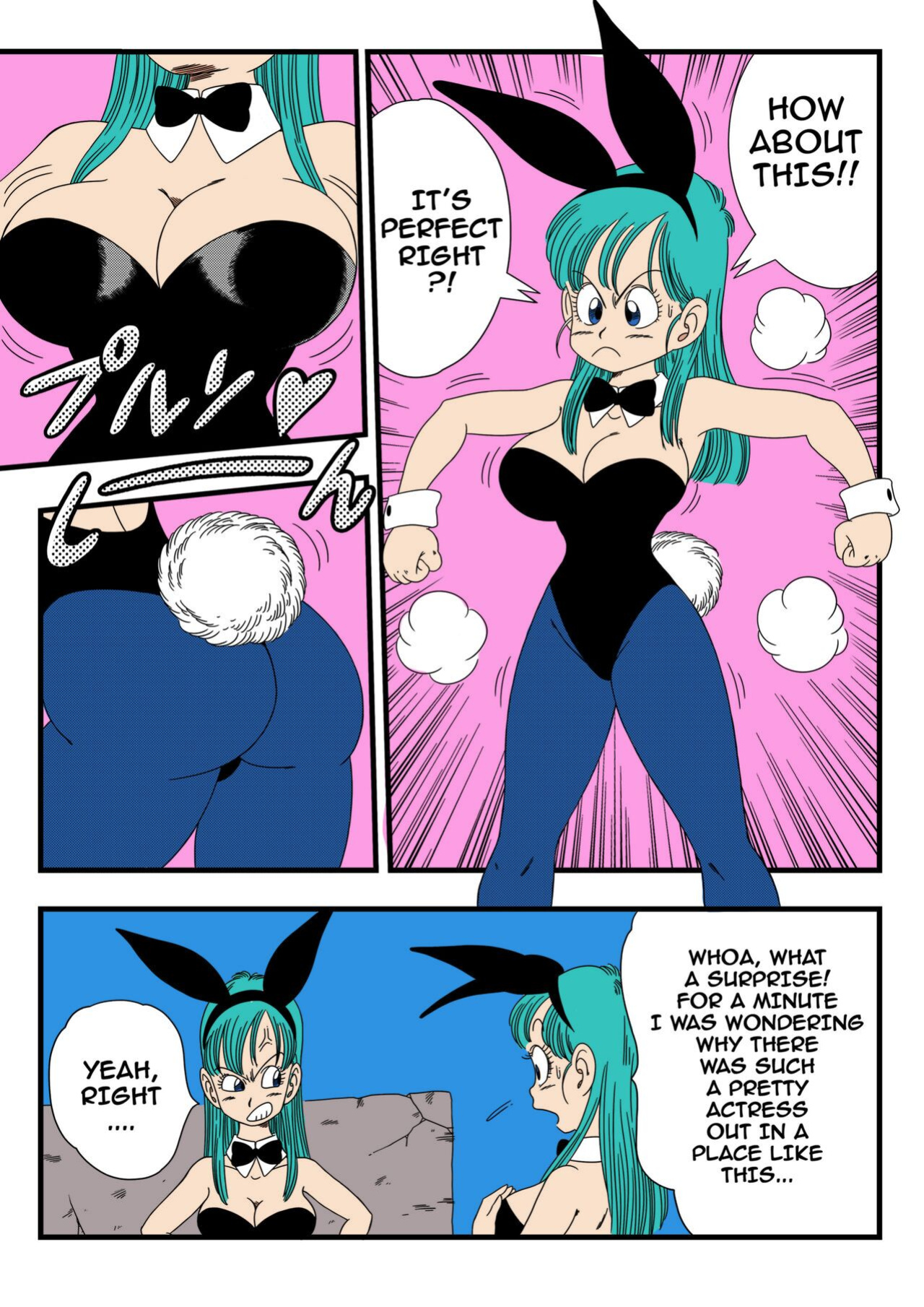 [Yamamoto] Bunny Girl Transformation [Colorized]