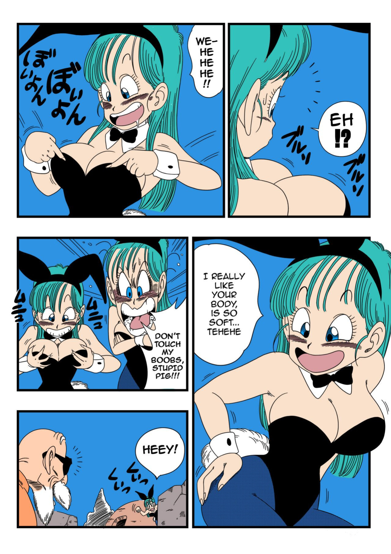 [Yamamoto] Bunny Girl Transformation [Colorized]