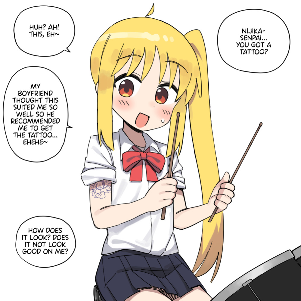 [Lakilolom] Nijika-chan and Her Boyfriend (Bocchi the Rock!)