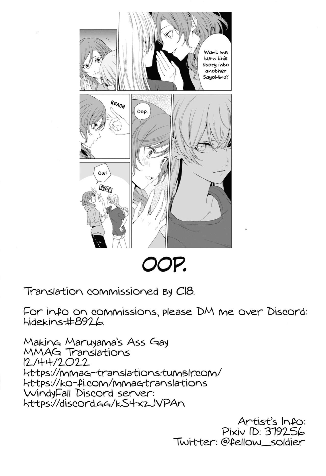[Tatakai no Kiseki (Senyuu)] SayoChisa ga Echhi na Koto Suru Hon | A Story of SayoChisa Doing Lewd Stuff (BanG Dream!) [MMAG Translations]