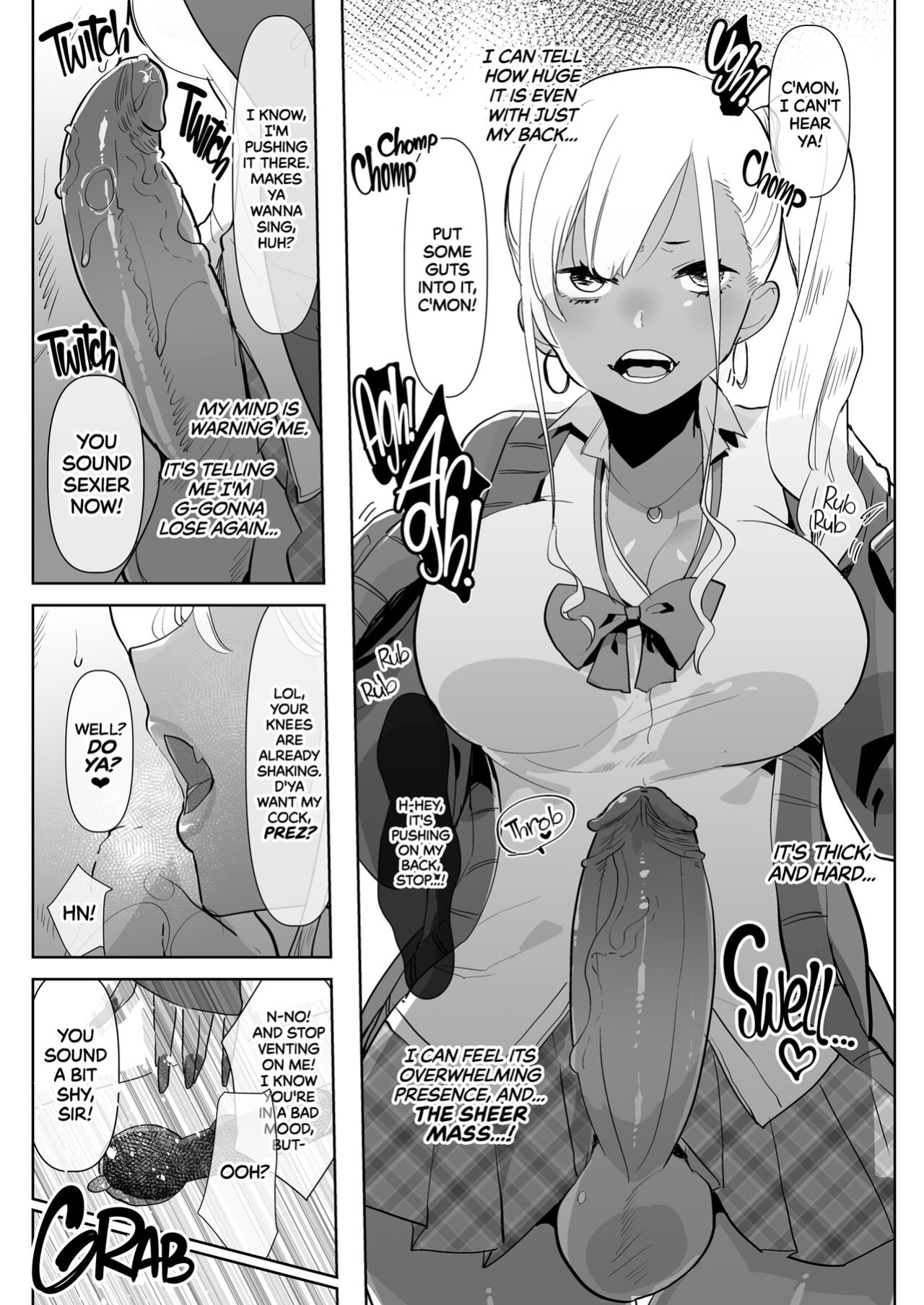 [Aimaitei (Aimaitei Umami)] Kigen no Warui Kuro Gal Futanari Kanojo ni Karaoke ni Yobidasareta Kekka... | What Happens When Your Tan Gyaru Futa Girlfriend Is in a Bad Mood and Invites You To Karaoke...