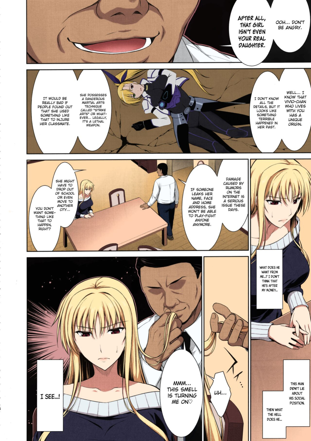 (C88) [Type-G (Ishigaki Takashi)] Mesu Kagura -Fate Hen 1- (Mahou Shoujo Lyrical Nanoha) [MintVoid] [Nakitah] [Colorized]