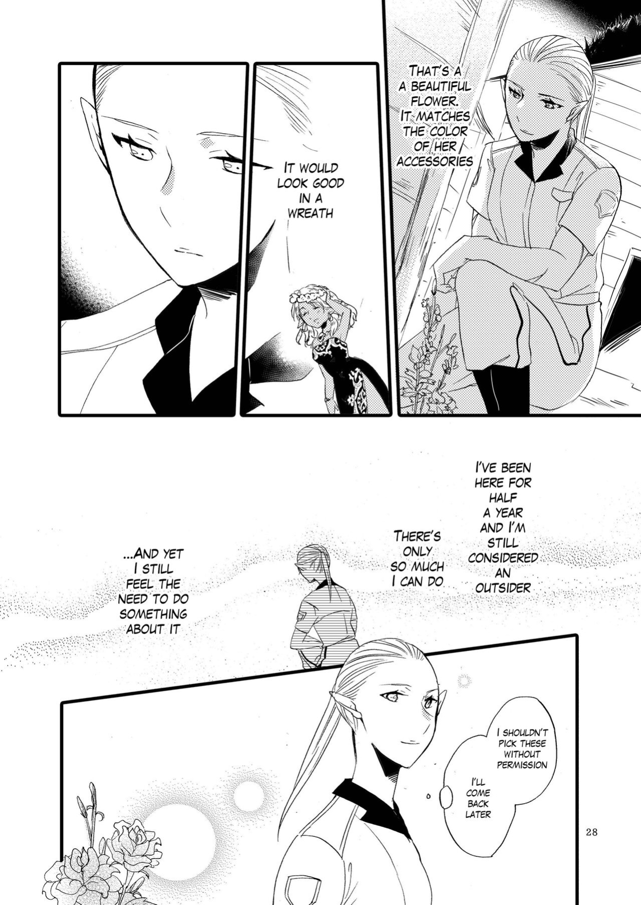 [Niratama (Sekihara, Hiroto)] Anata ni Ai o Anata ni Hana o Yui - Let me give love to you, I will give a flower to you Conclusion