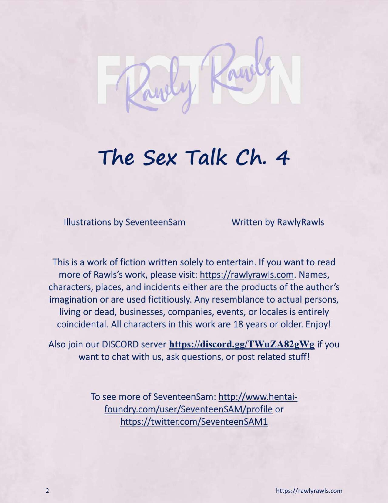 SeventeenSam - The Sex Talk 1-5