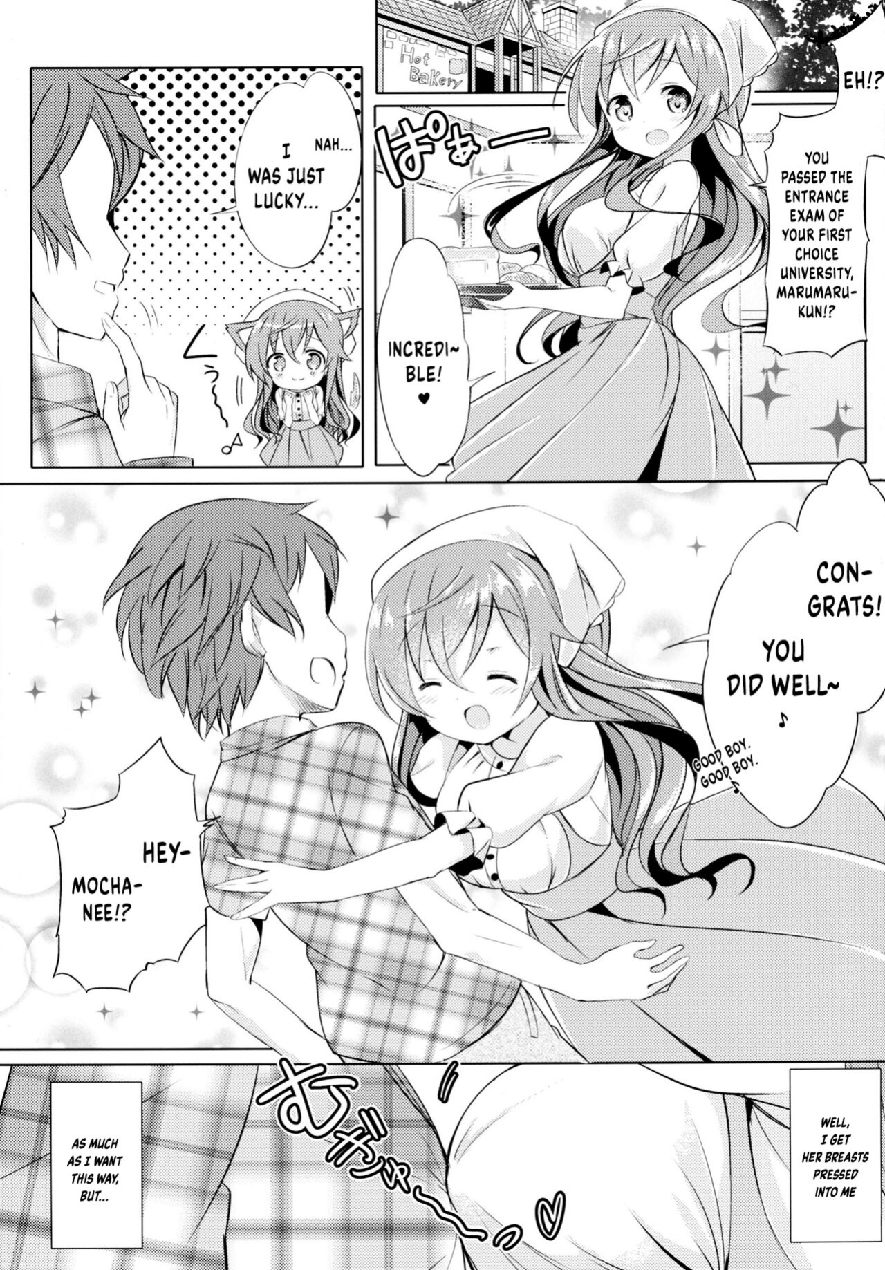 [0000 (Akito.)] Mocha Onee-chan to Ofuro (Gochuumon wa Usagi Desu ka?) {Hennojin}