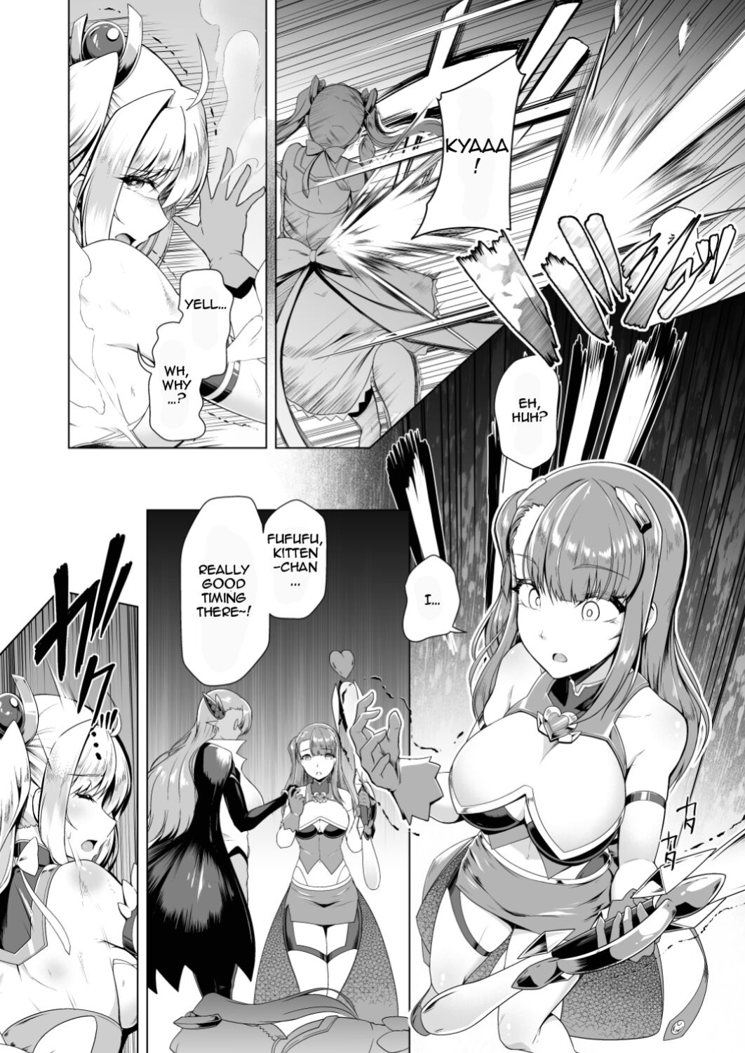 [Dodameyasan (Hassen)] Saiin Curriculum 2 - Futanari Tomoochi Mahou Shoujo Kaizou Keikaku [Jormungandr]