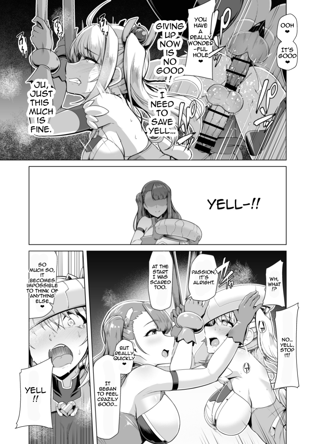 [Dodameyasan (Hassen)] Saiin Curriculum 2 - Futanari Tomoochi Mahou Shoujo Kaizou Keikaku [Jormungandr]