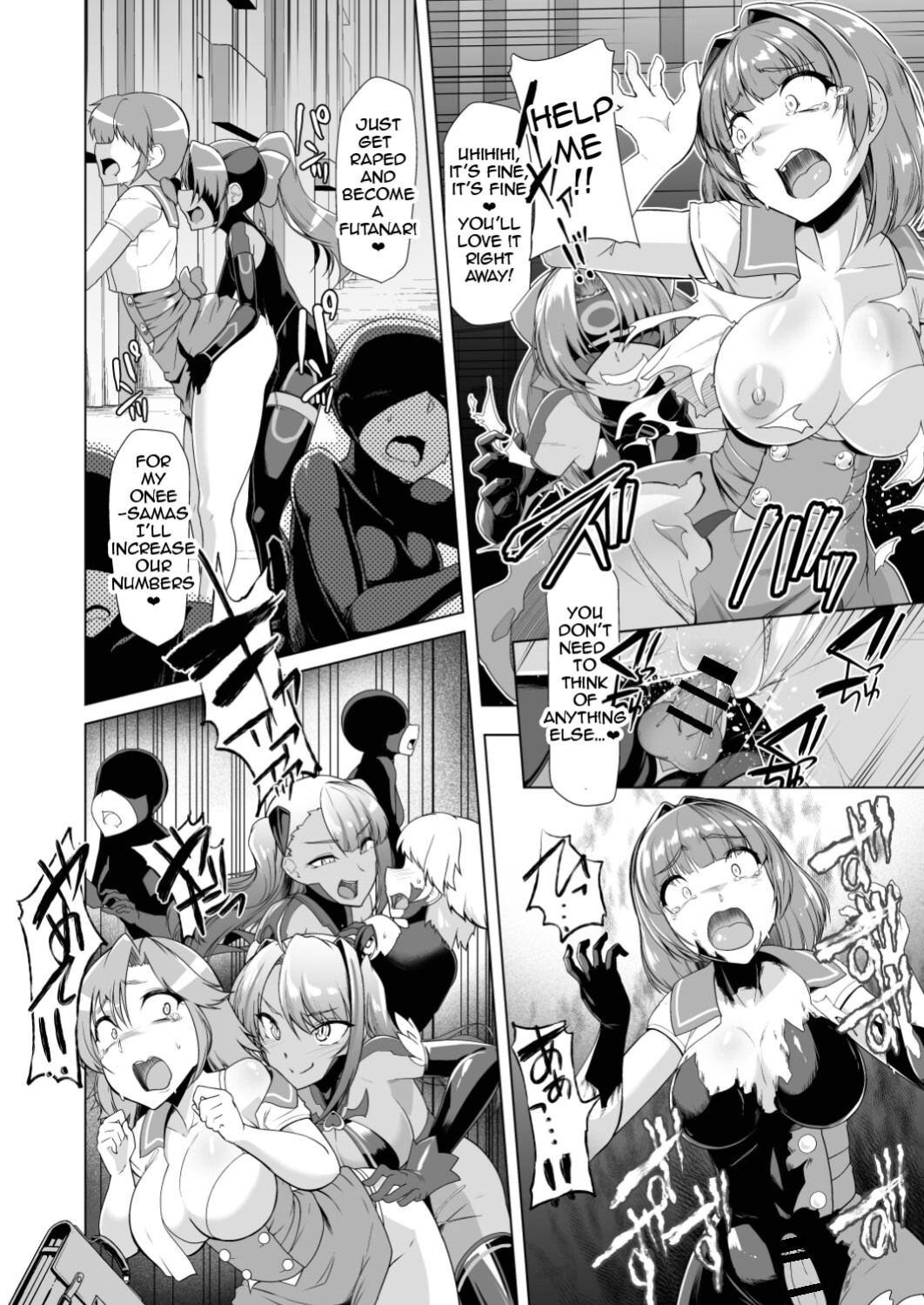 [Dodameyasan (Hassen)] Saiin Curriculum 2 - Futanari Tomoochi Mahou Shoujo Kaizou Keikaku [Jormungandr]
